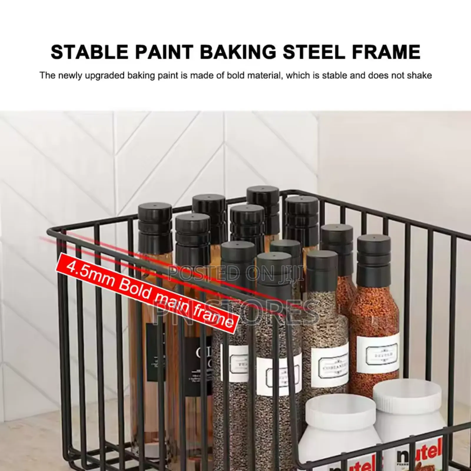 5 Layers Multipurpose Trolley Shelves || Fruits Basket