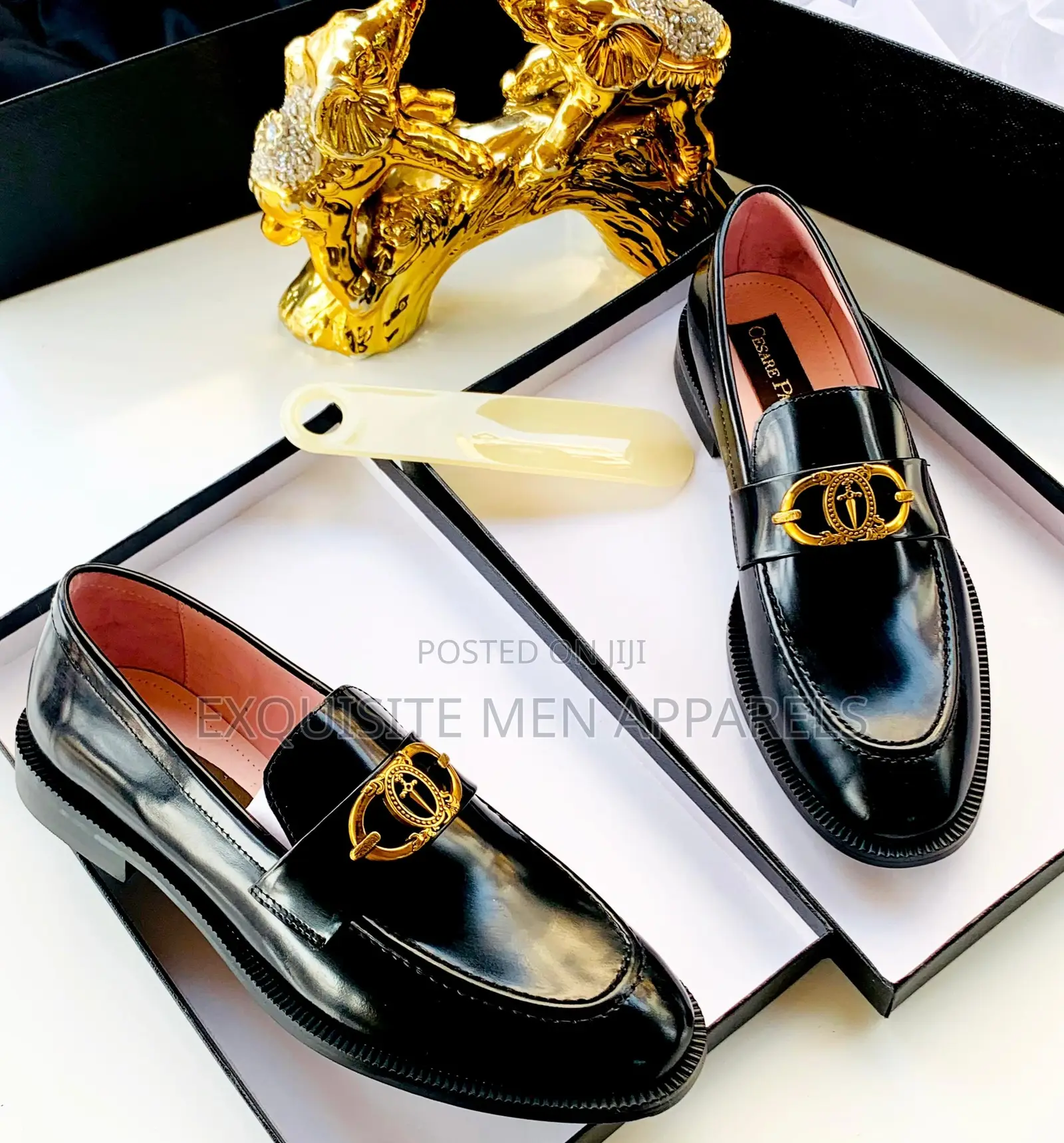 Top Notch Italian Cesare Paciotti Luxury Loafers Men’S Shoe