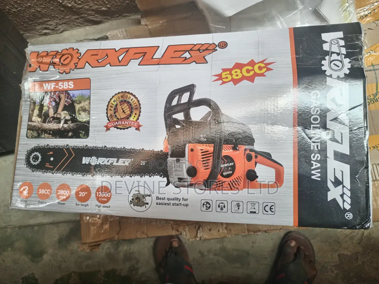 Worxflexs Chainsaw Machine 20"