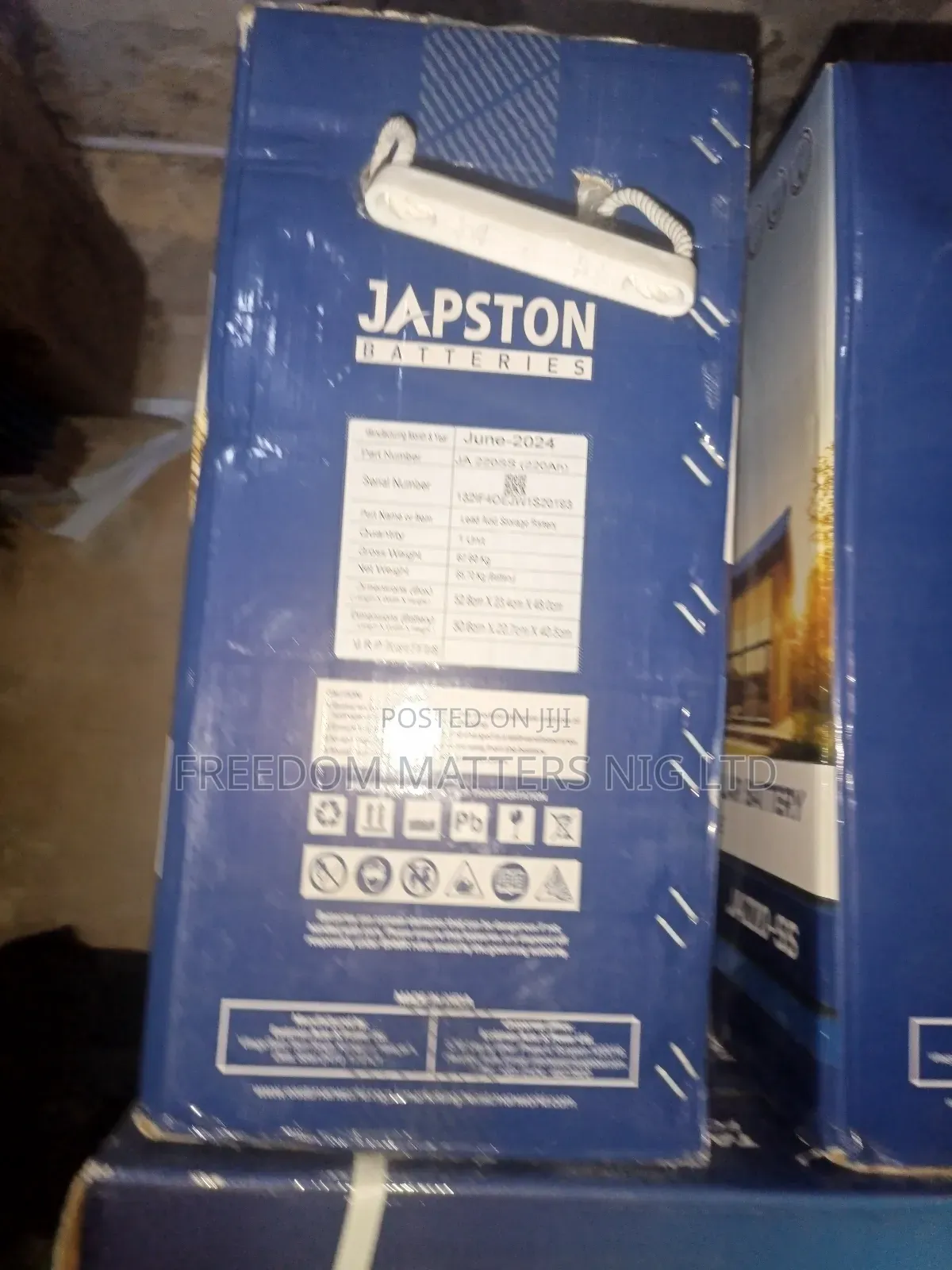 Japston Inverter Battery 220ahm