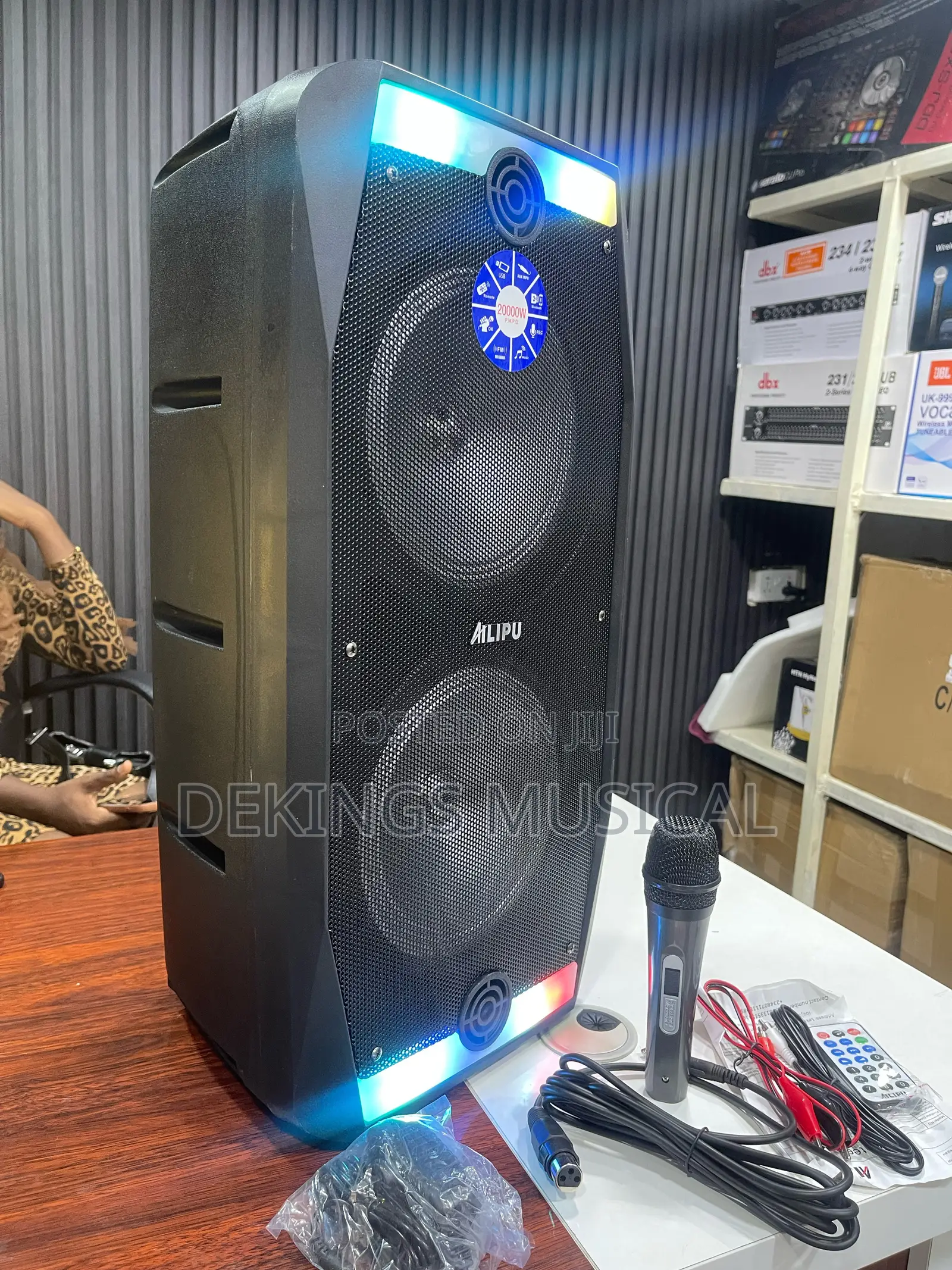 Ailipu SP-3821D Party Box Speaker PA System