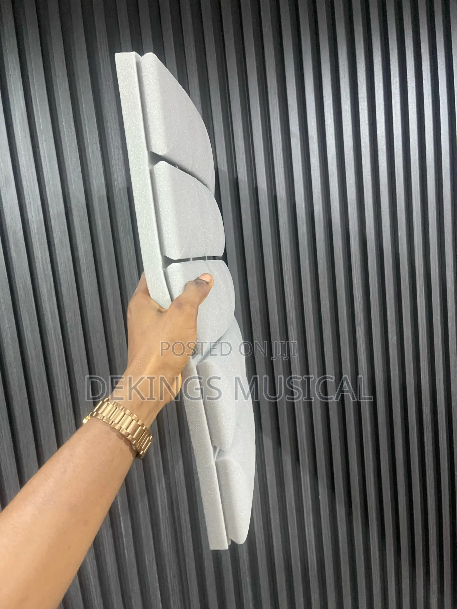 Acoustic Wall Foam MH Design Grey Color 20kgm Wall Panel