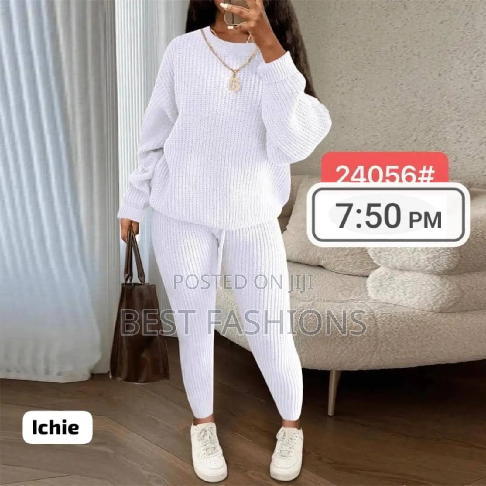 Ladies 2 Piece Trousers and Sweater Top
