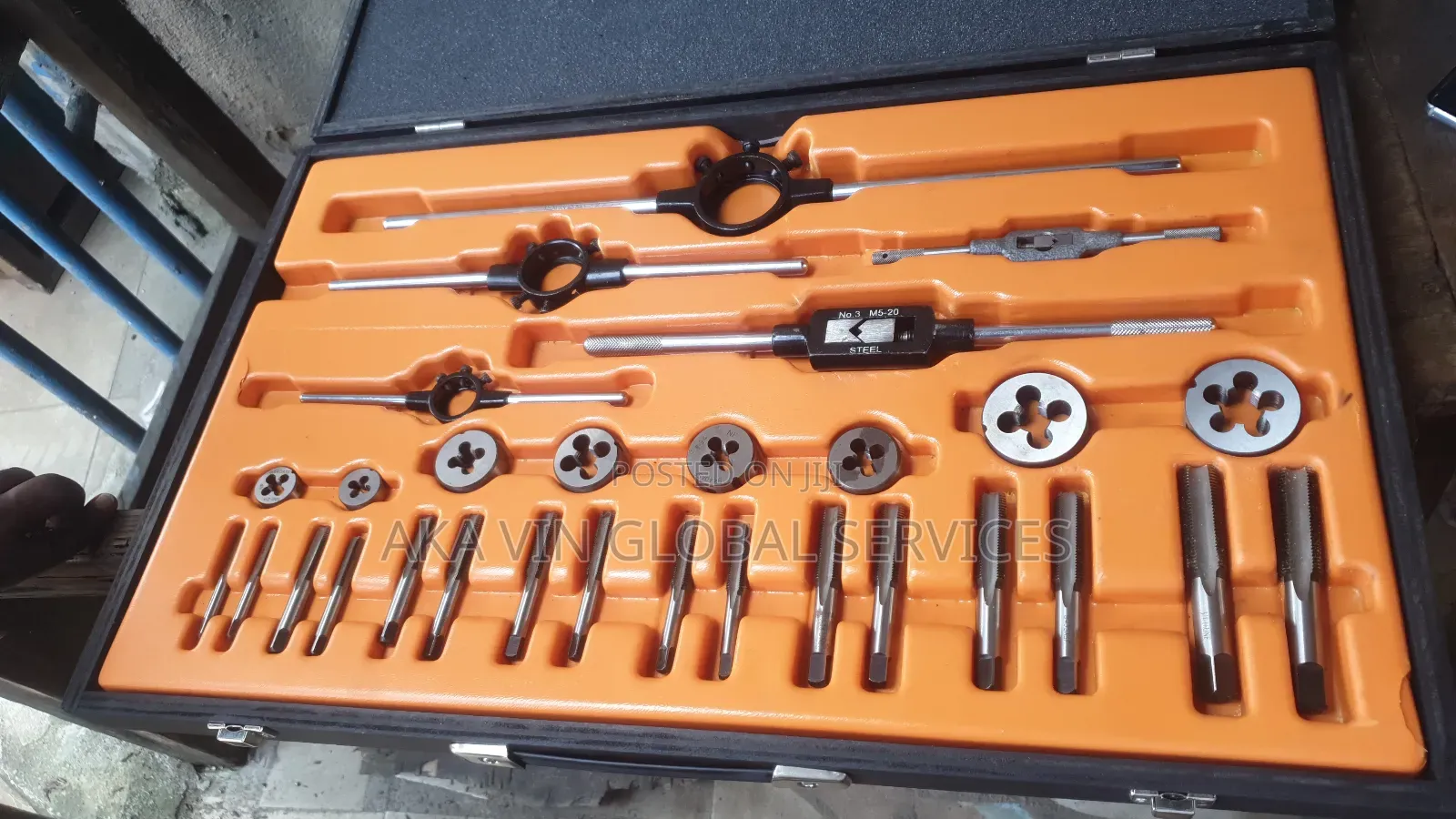 Beta Chrome-Steel Tap Die, Metric Thread Assortment
