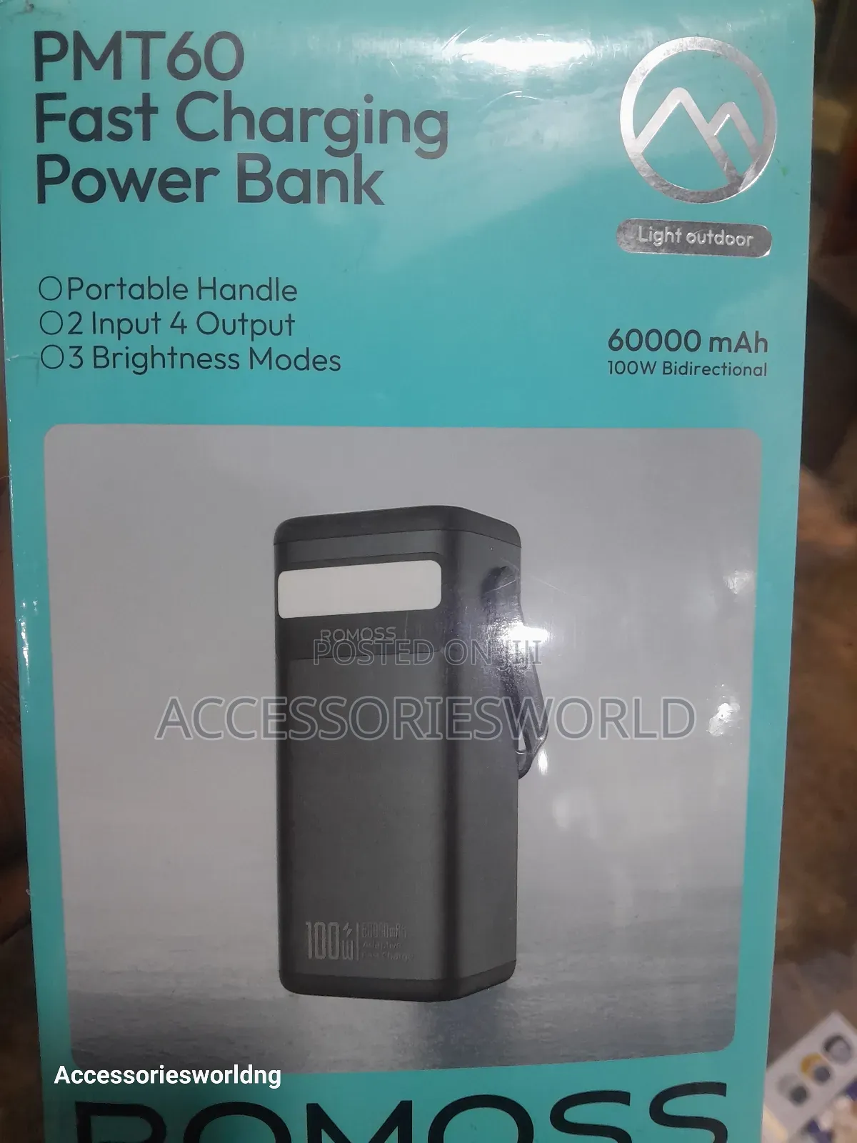 ROMOSS PMT60 100W 60000mah Power Bank
