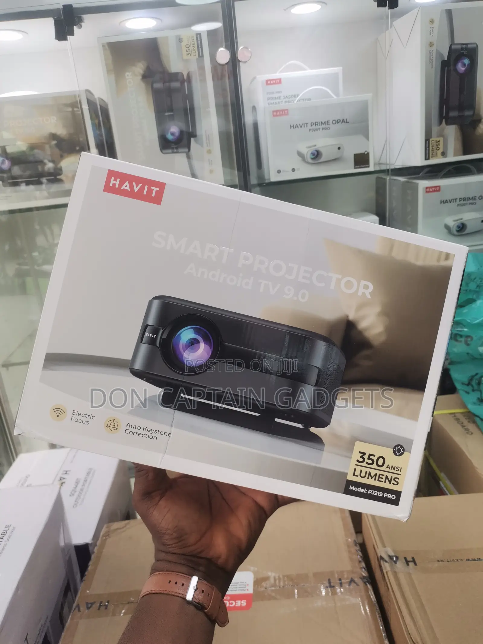 Havit Pj219 Pro Smart Projector Android Tv 9.0