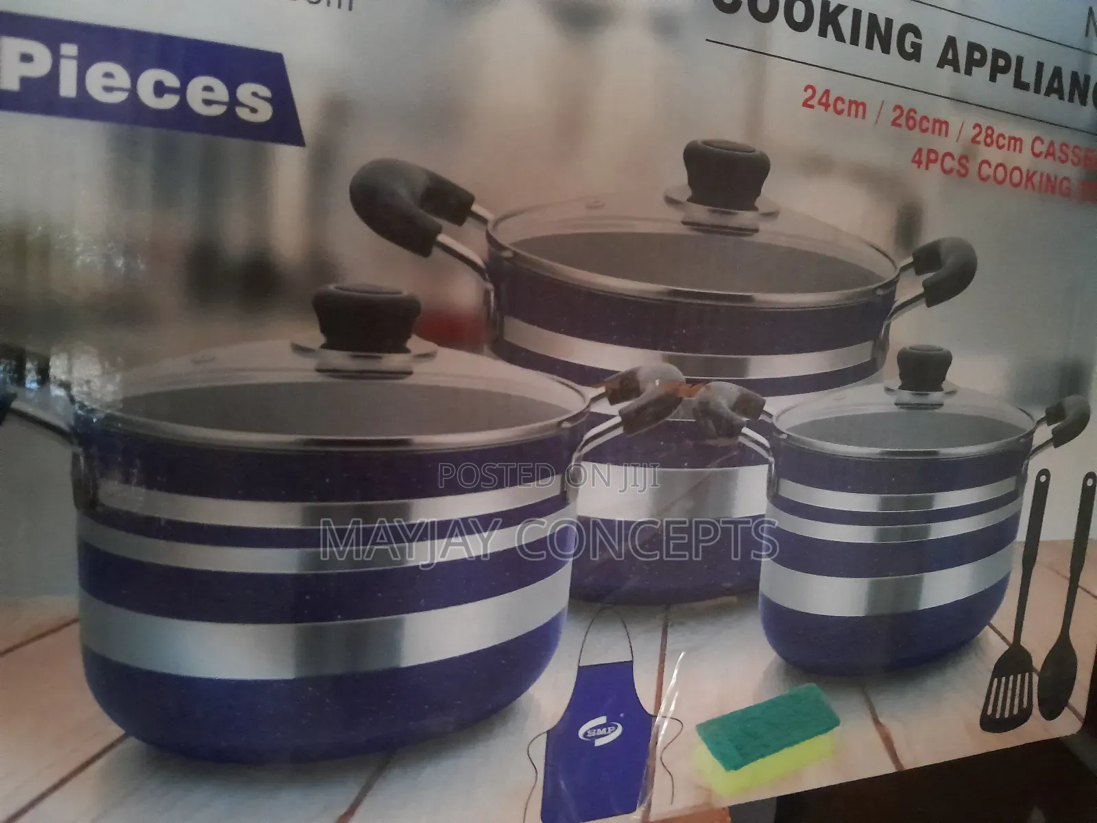 SMP 10pcs Non Stick Pot Apron Spoon Spatula