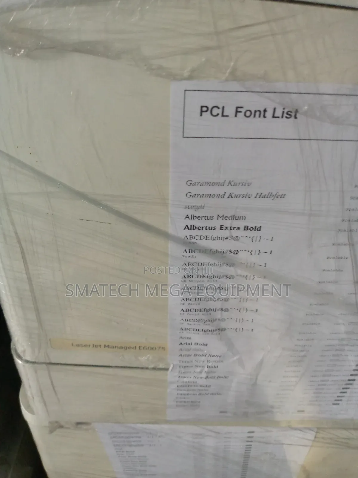 HP Laser Jet Managed E60075 Printer