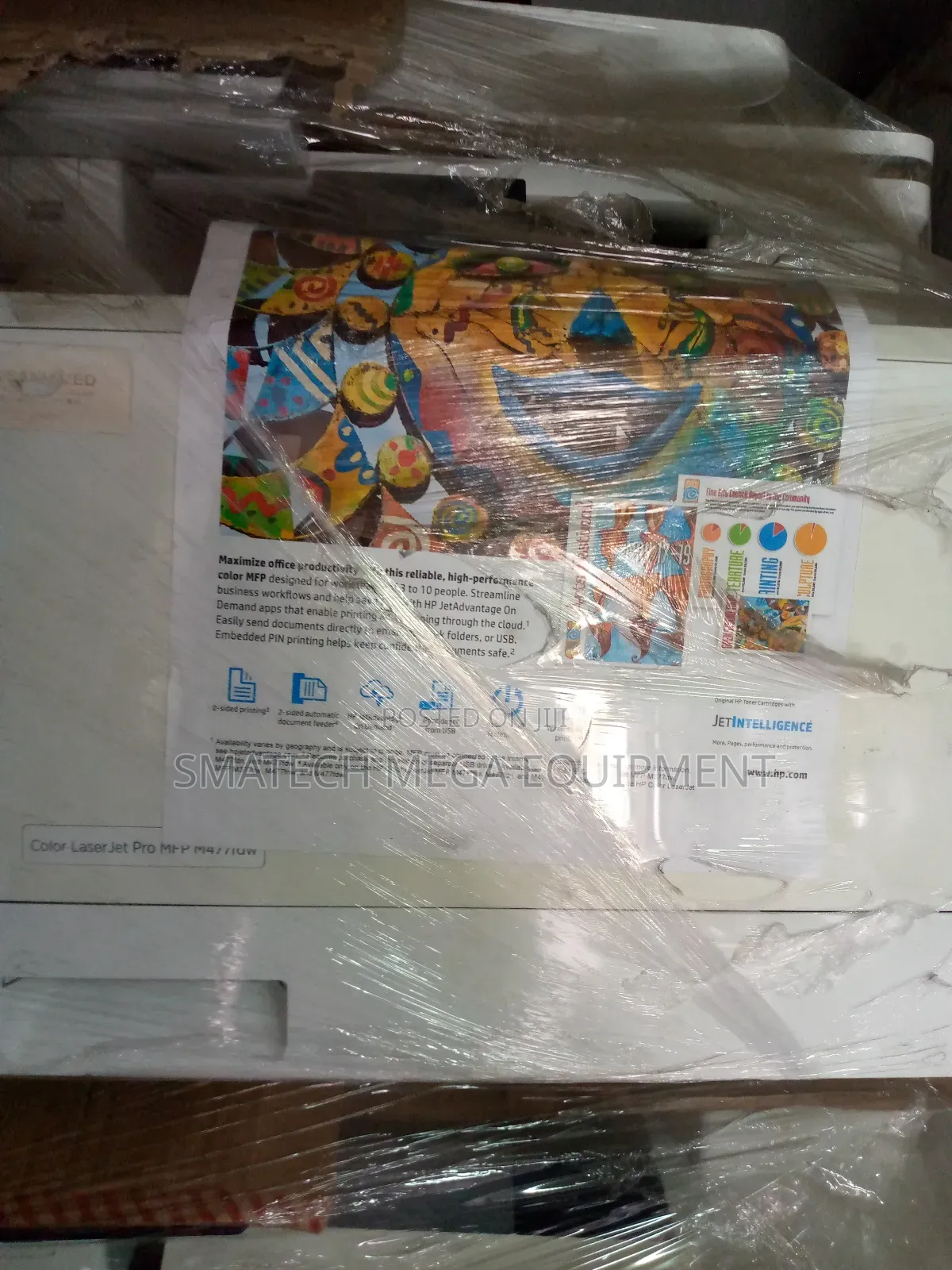 Hp Laser Jet Pro M477fdw Color Printer