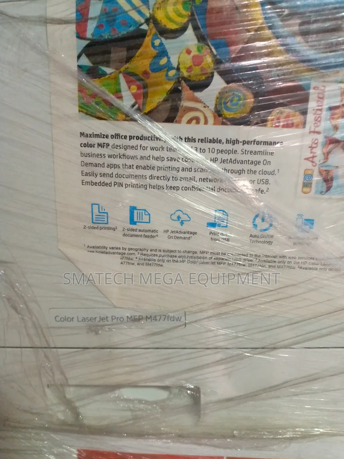 Hp Laser Jet Pro M477fdw Color Printer