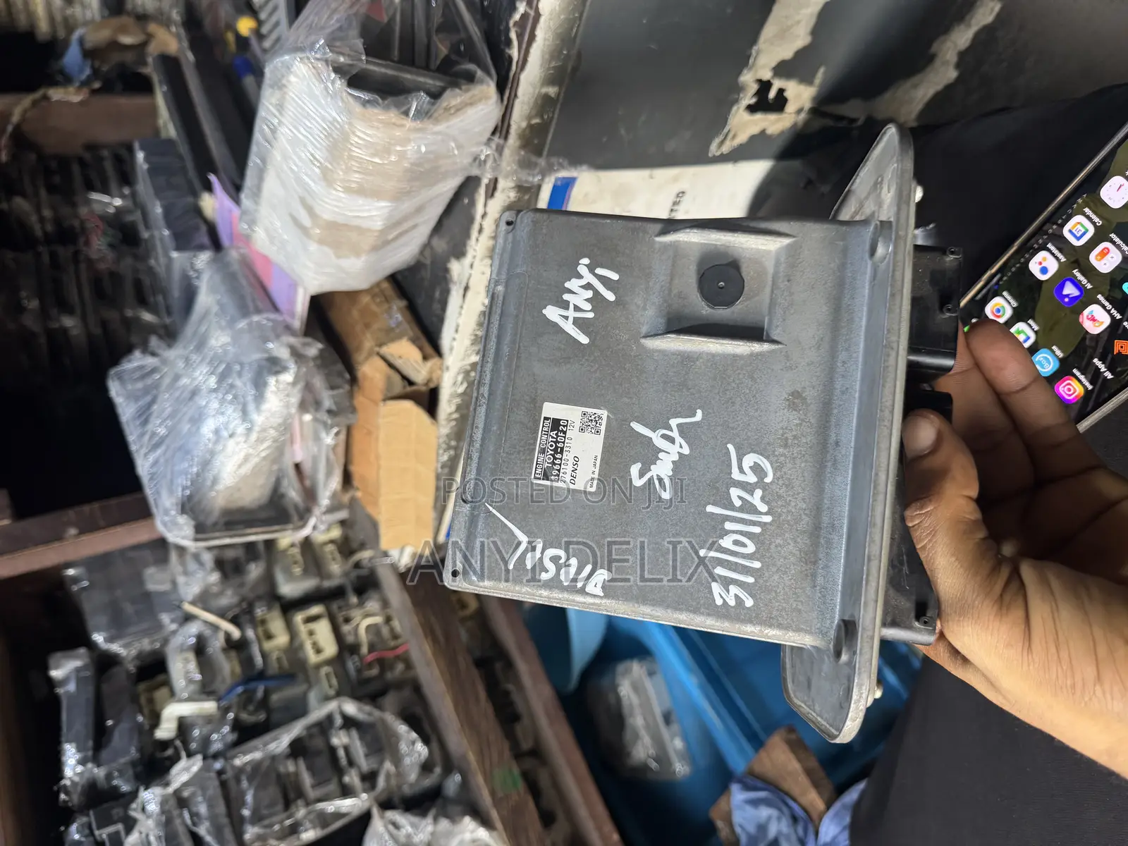 Ecu Brain Box Toyota Land Cruiser 2011 V8 89661-60j30