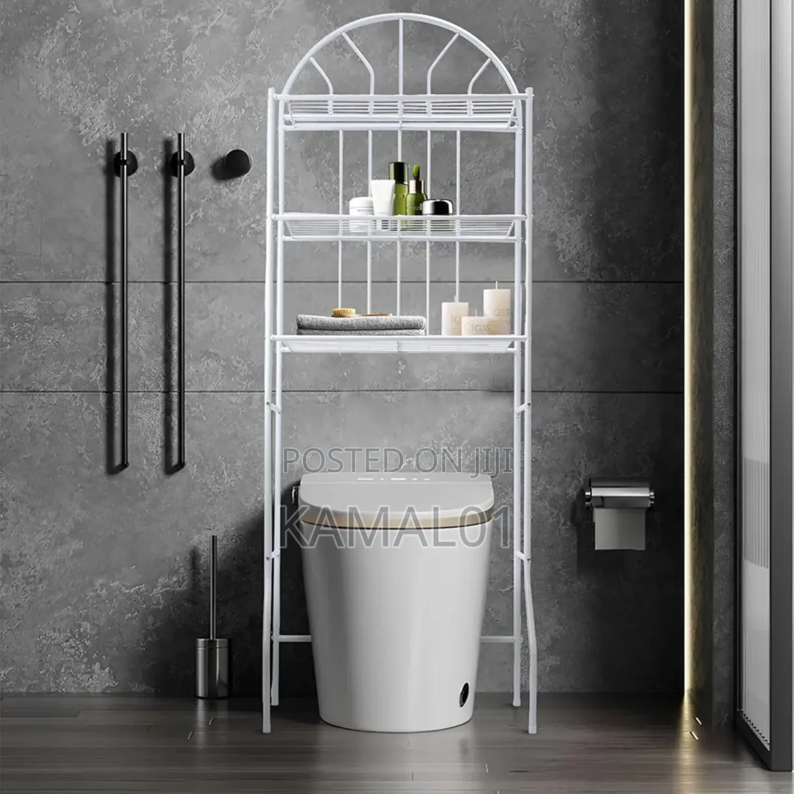 Over the Toilet Storage Rack, 3 Tier Bathroom Space Saver