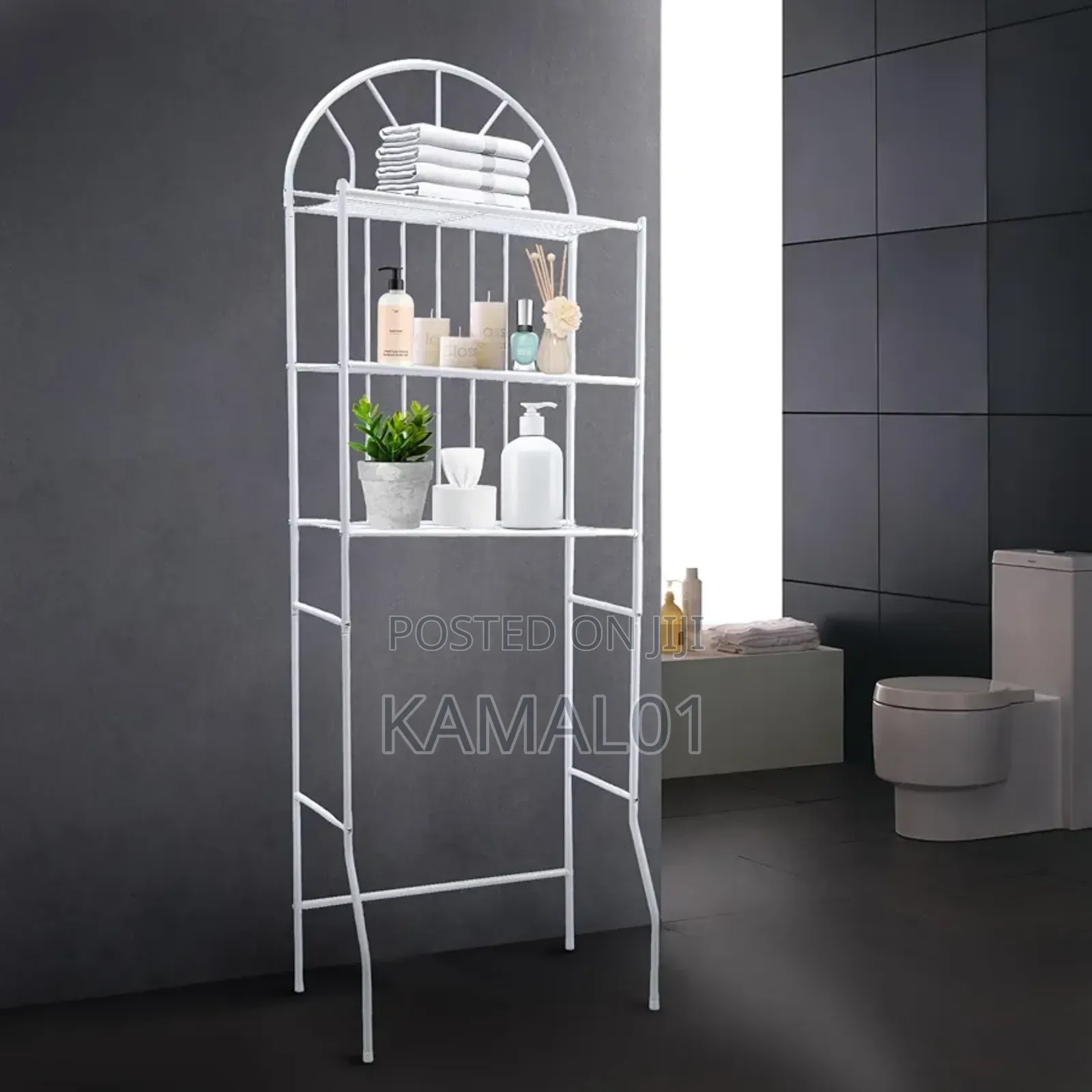 Over the Toilet Storage Rack, 3 Tier Bathroom Space Saver