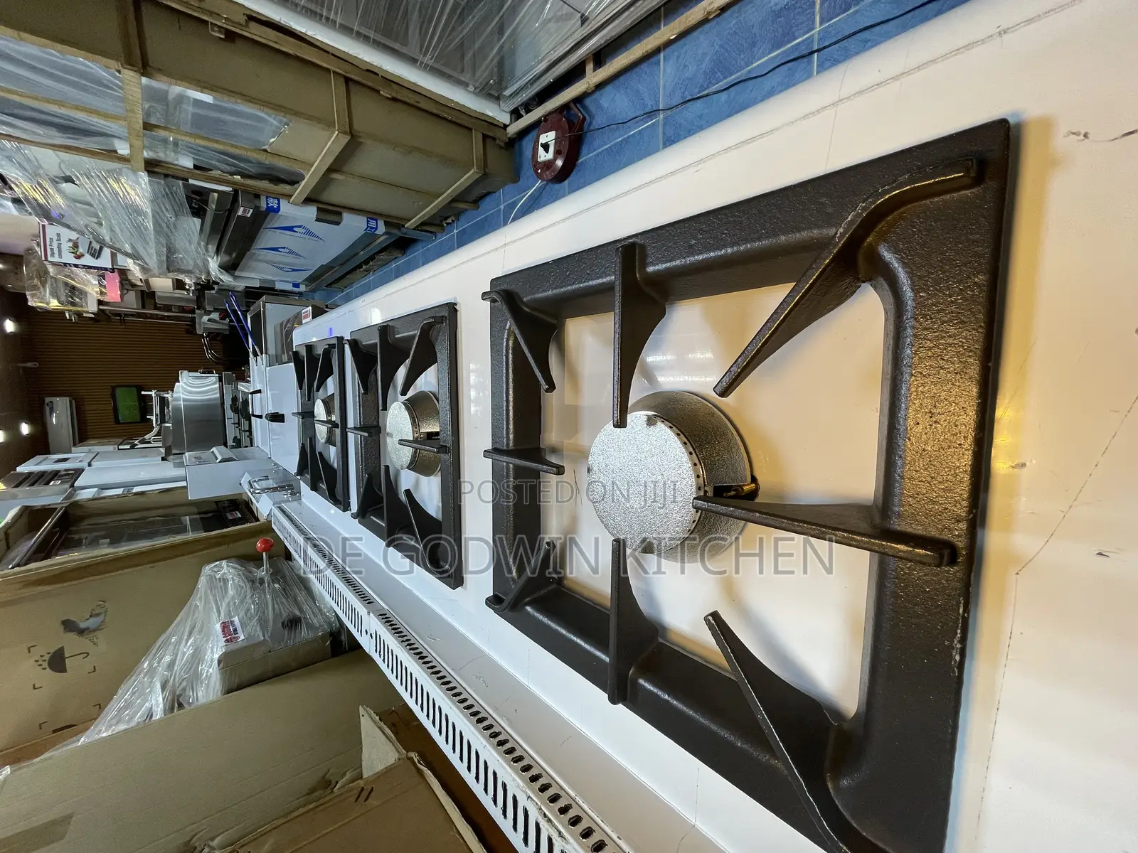 3 Burners Stainless Steel Cooking Range With Oven