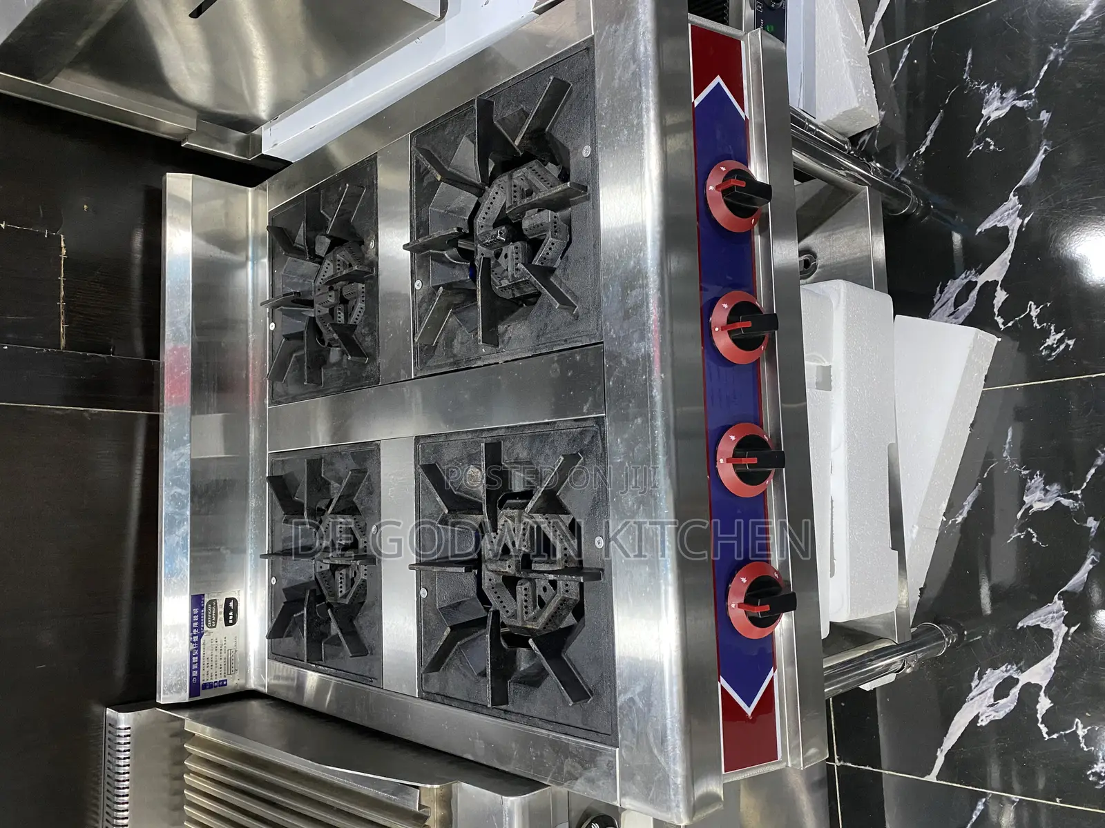 4 Burners Gas Cooker Without Oven