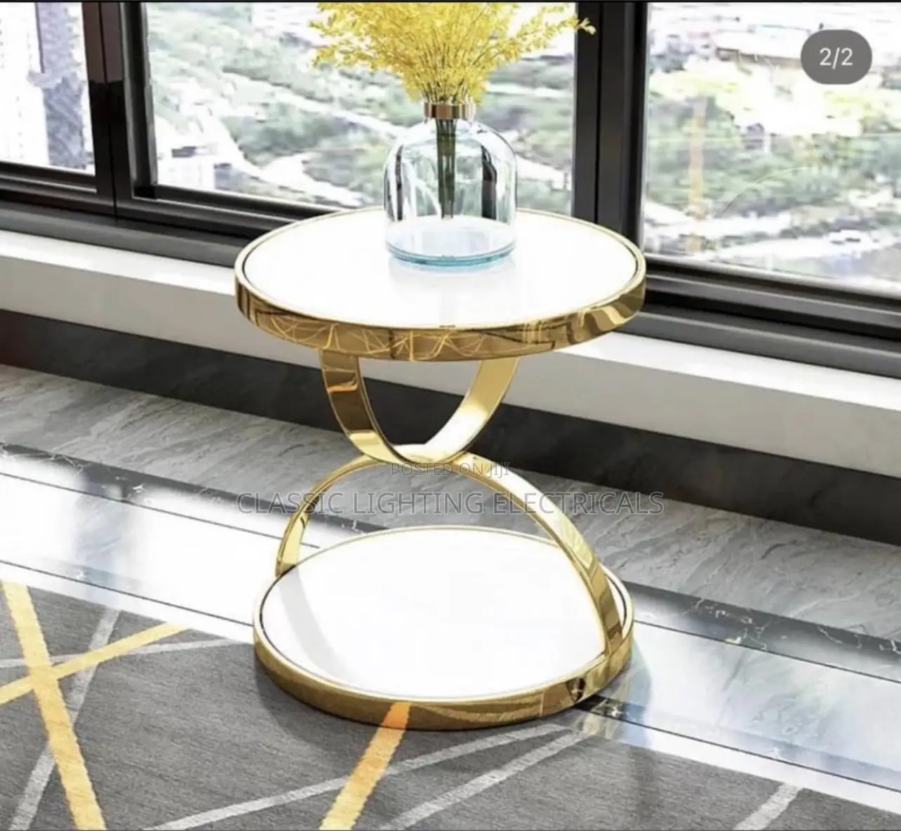 Side Table for Living Room Modern Center Tables Glass