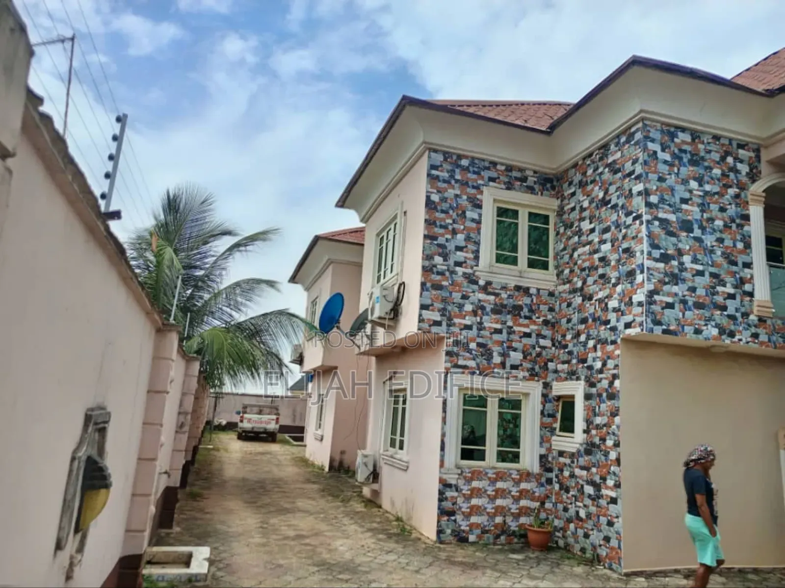 Furnished 9bdrm Duplex in Command, Agege for sale