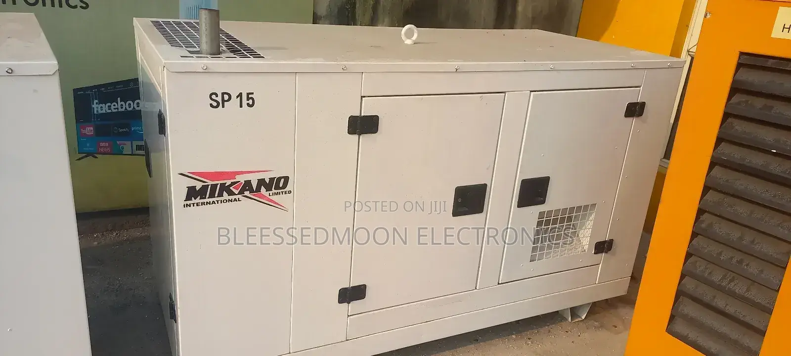 Mikano Perkins Soundproof Generator 15kva Full Cooper Coil