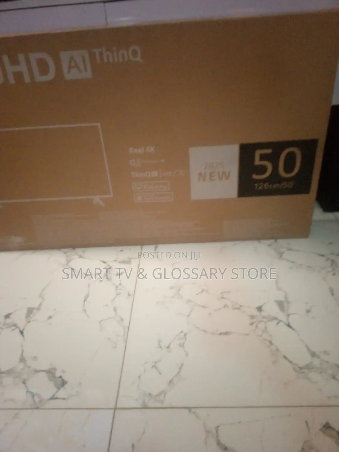 50inches LG Smart With White Carton