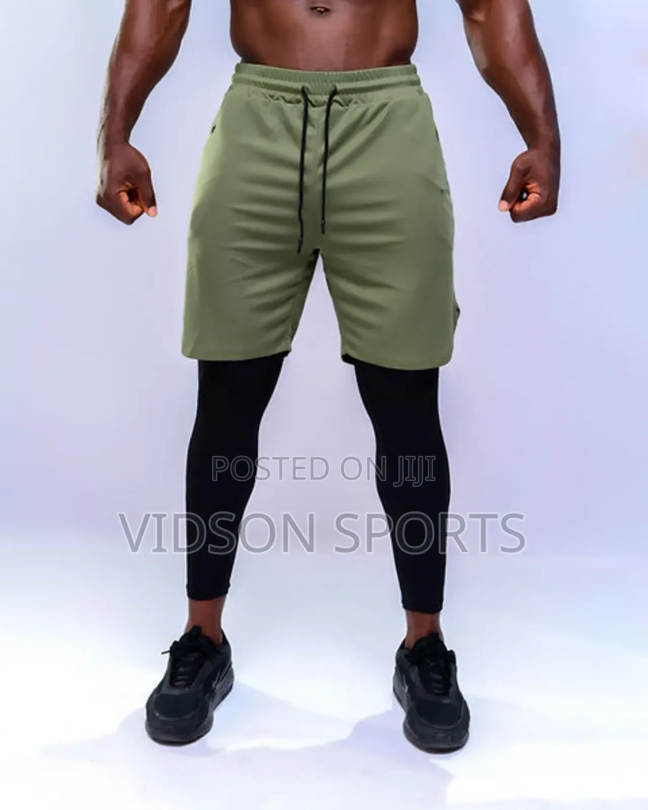Outdoor Gym Shorts With a Leggings