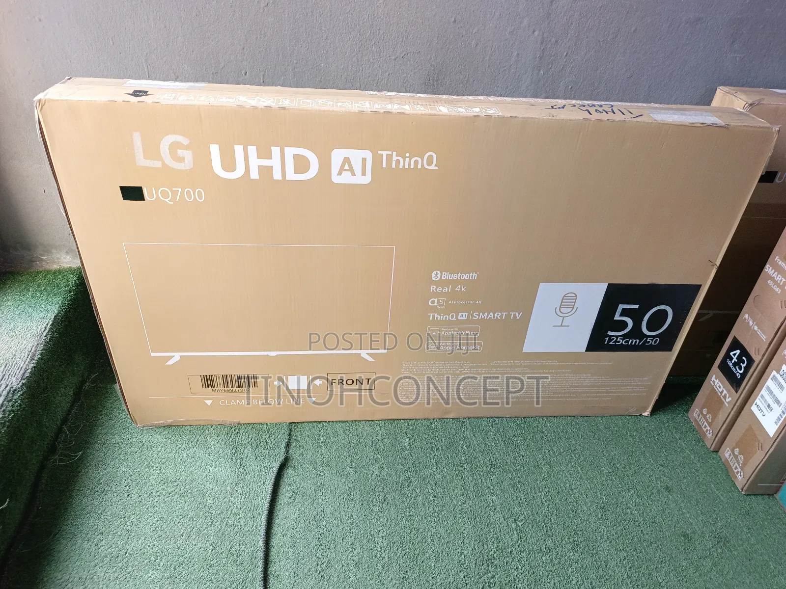 LG Smart Television 50 Inches Frameless 2 Years Warranty