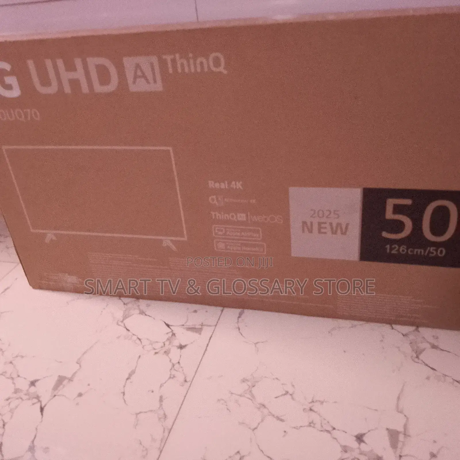 LG 50 Inches Smart Auxiliary Audio Tv