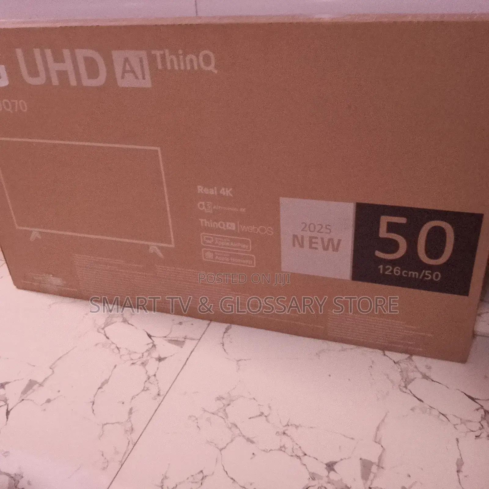 LG 50 Inches Smart Auxiliary Audio Tv
