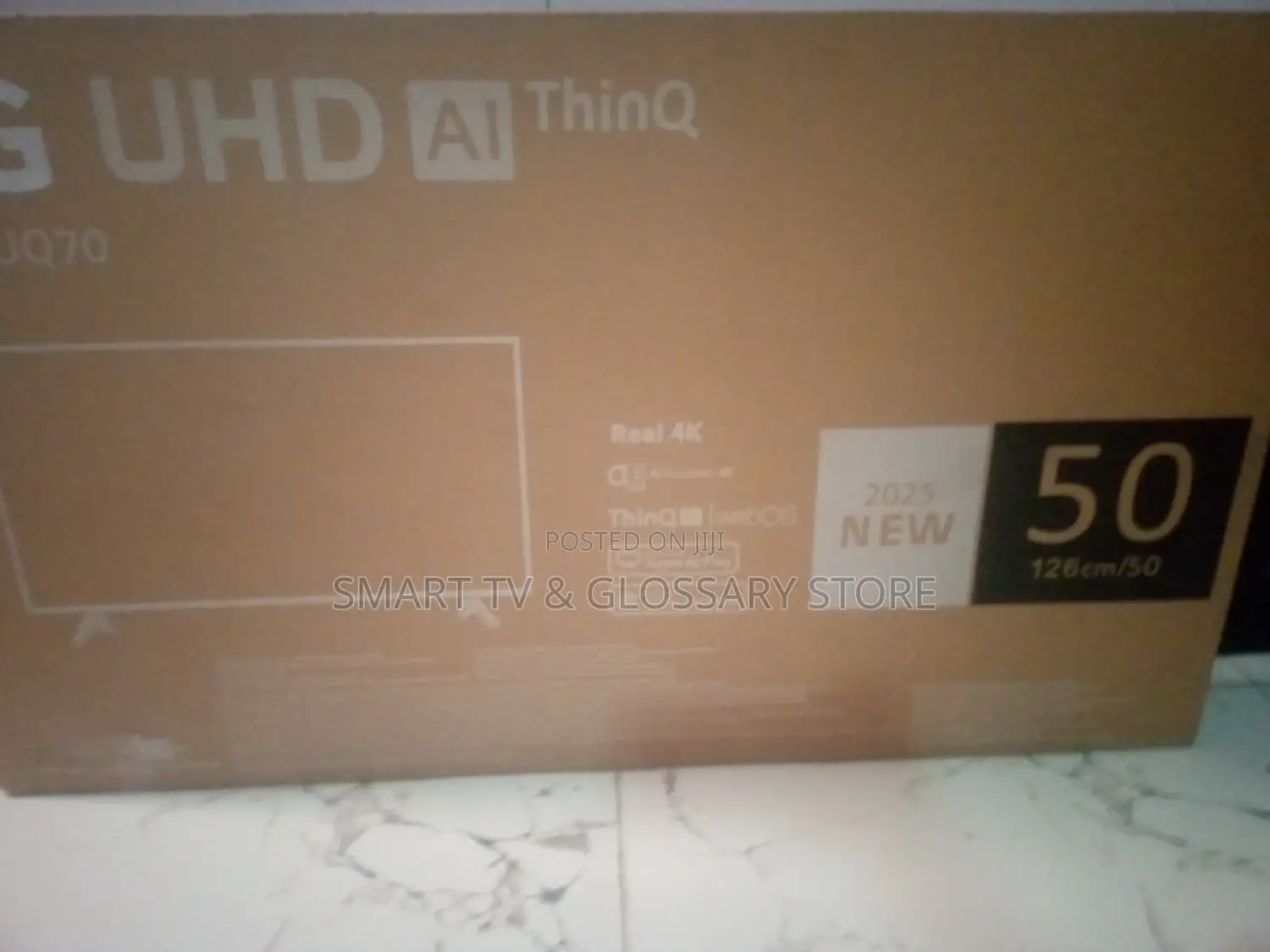 LG 50 Inches Smart Auxiliary Audio Tv