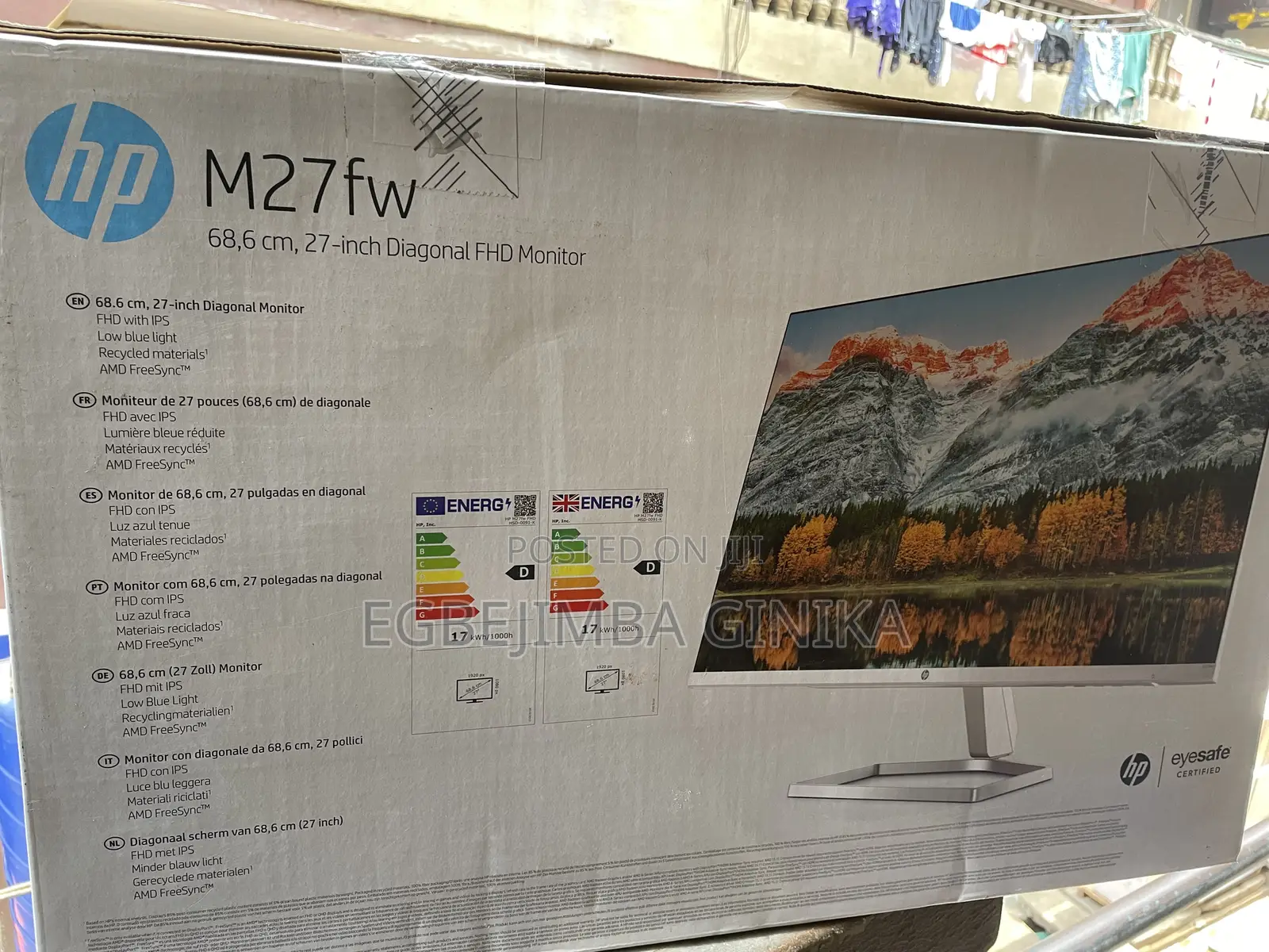 Hp Monitor M27fw