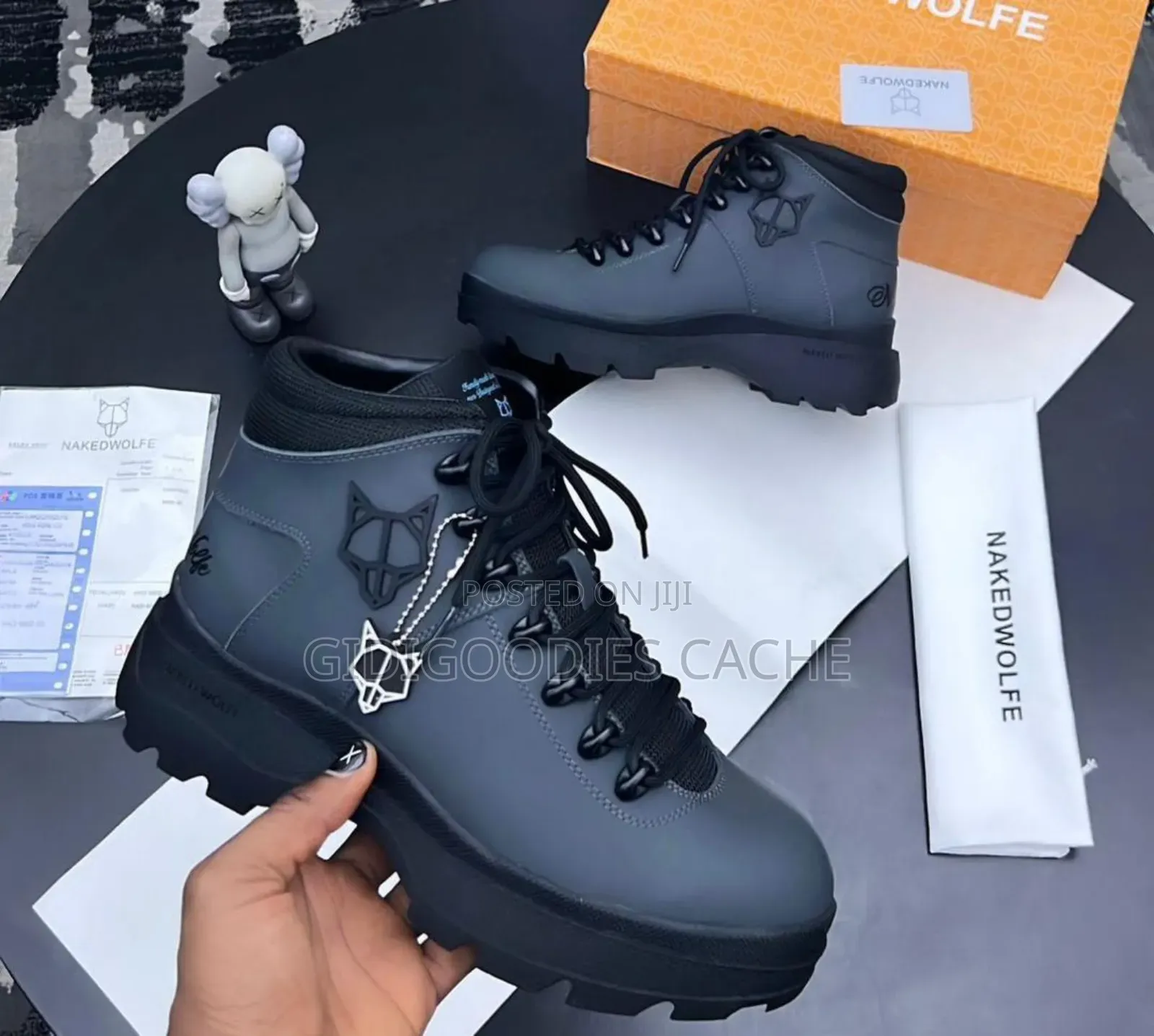 Naked Wolfe High-Top Boots