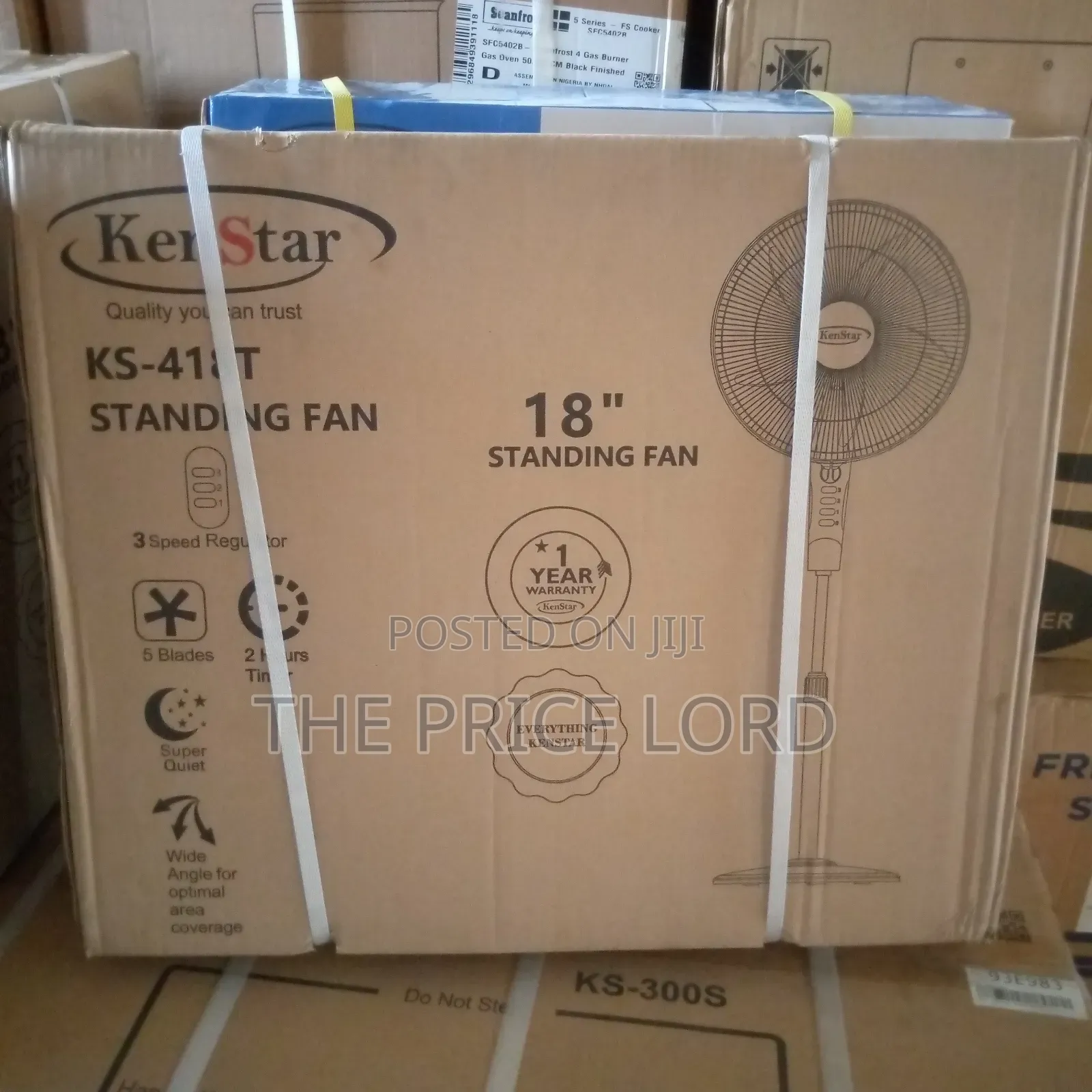 Kenstar 18" Standing Fan