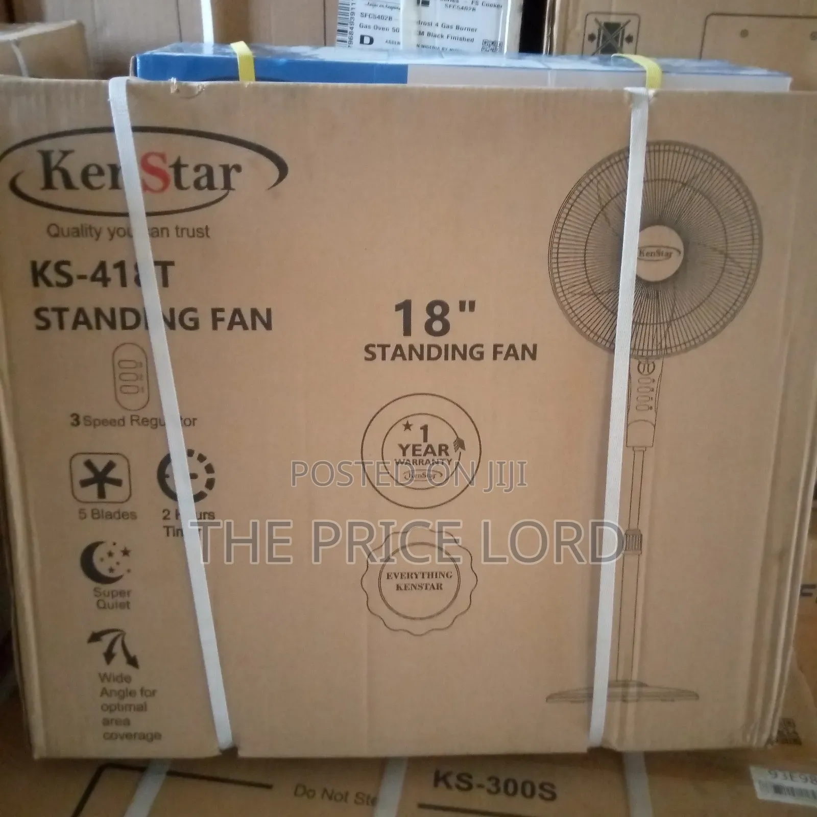 Kenstar 18" Standing Fan