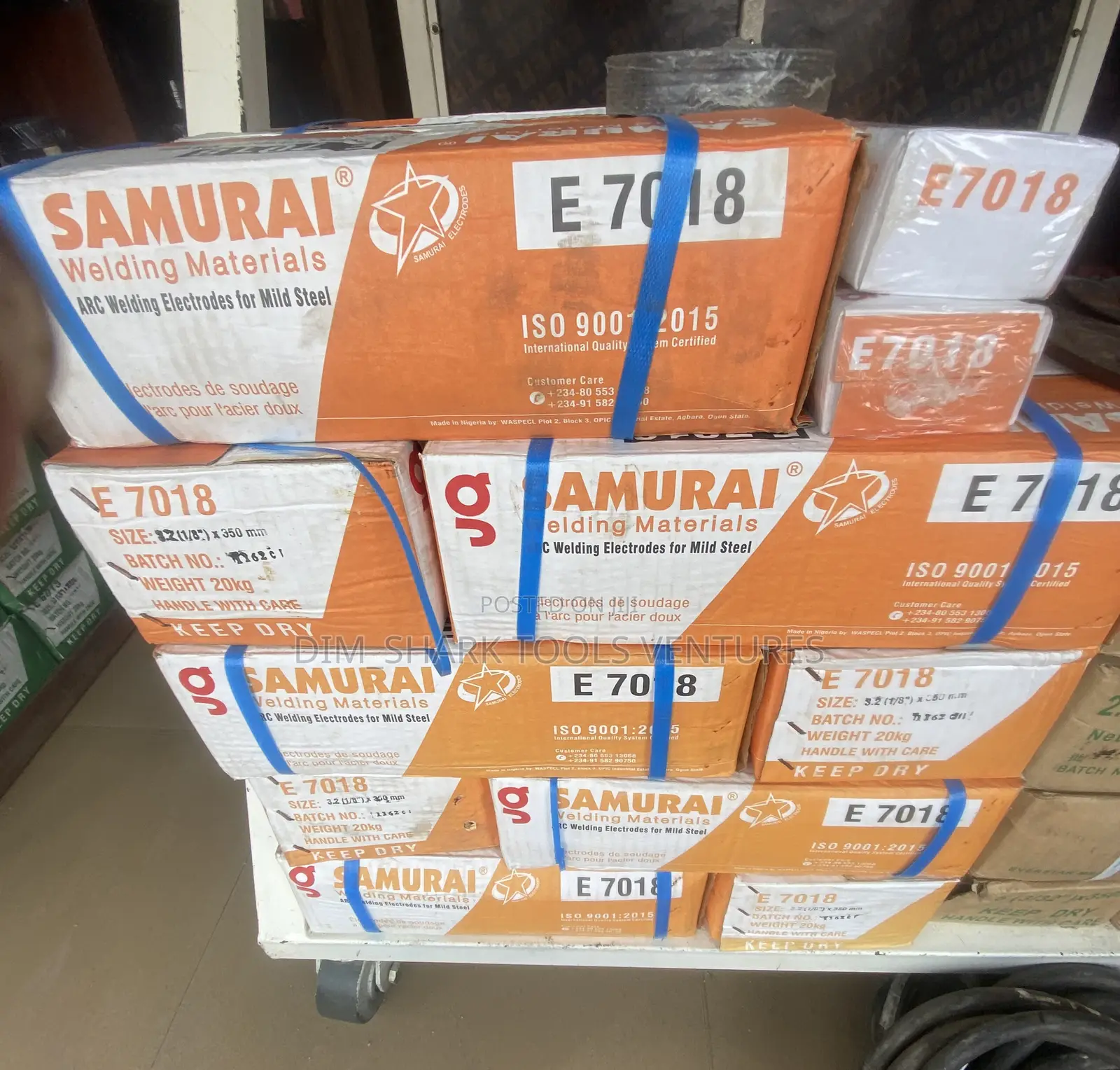 3.2x35mm SAMURAI WELDING ELECTRODES(1/8)Full Carton