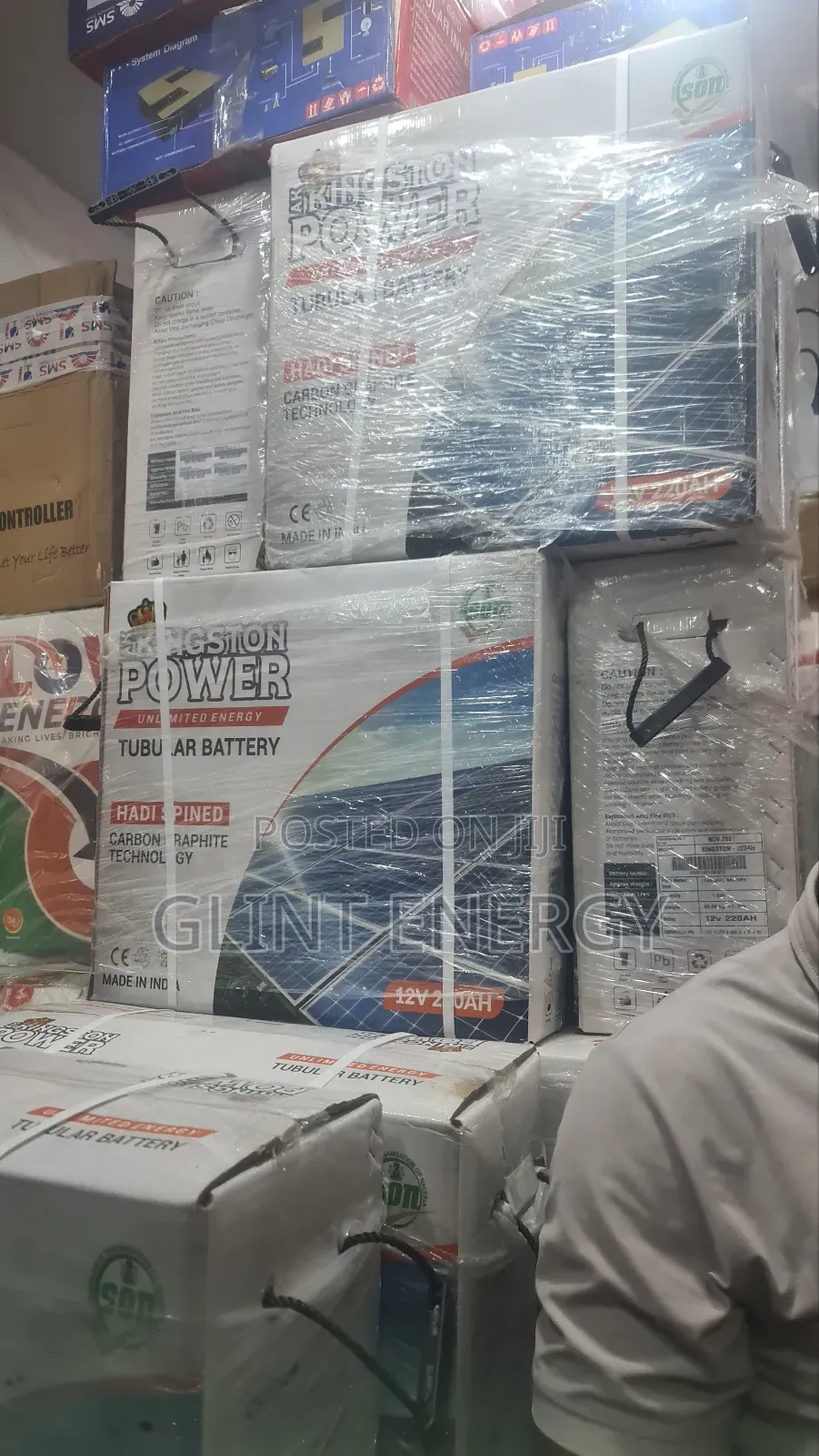220ah 12v Kingston Power Tubular Battery