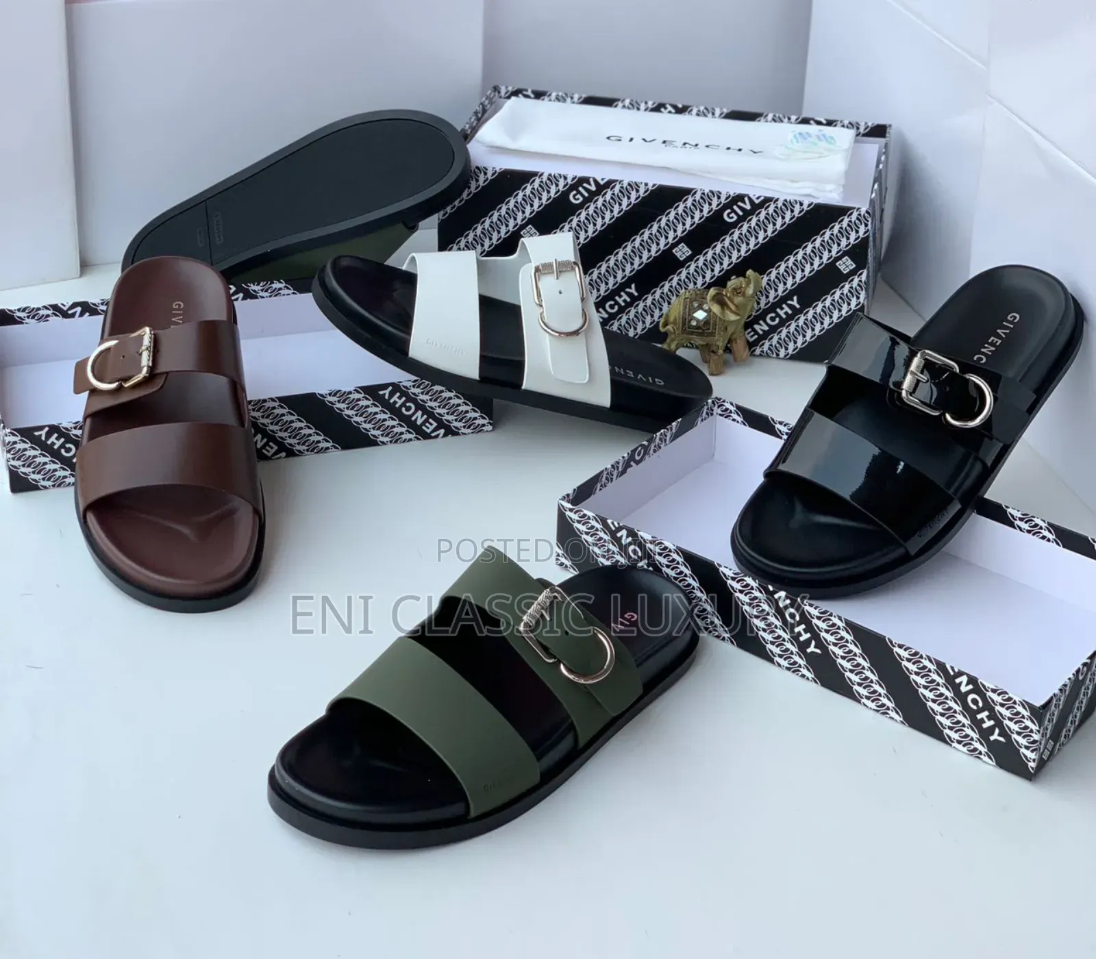 Top Quality Luxury Men's Slippers Givenchy Available