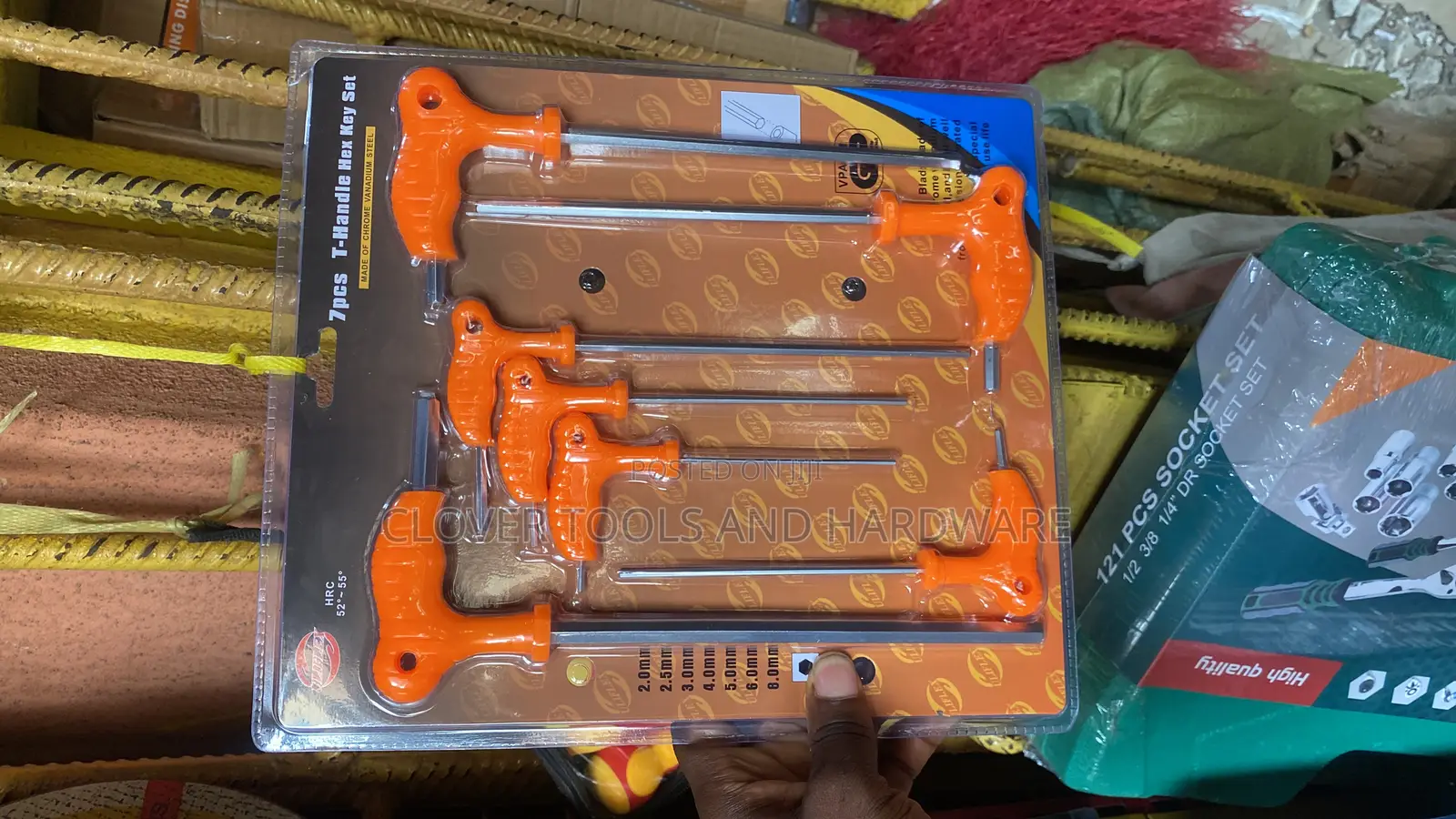 7pcs T-Handle Hex / Torx Key Set