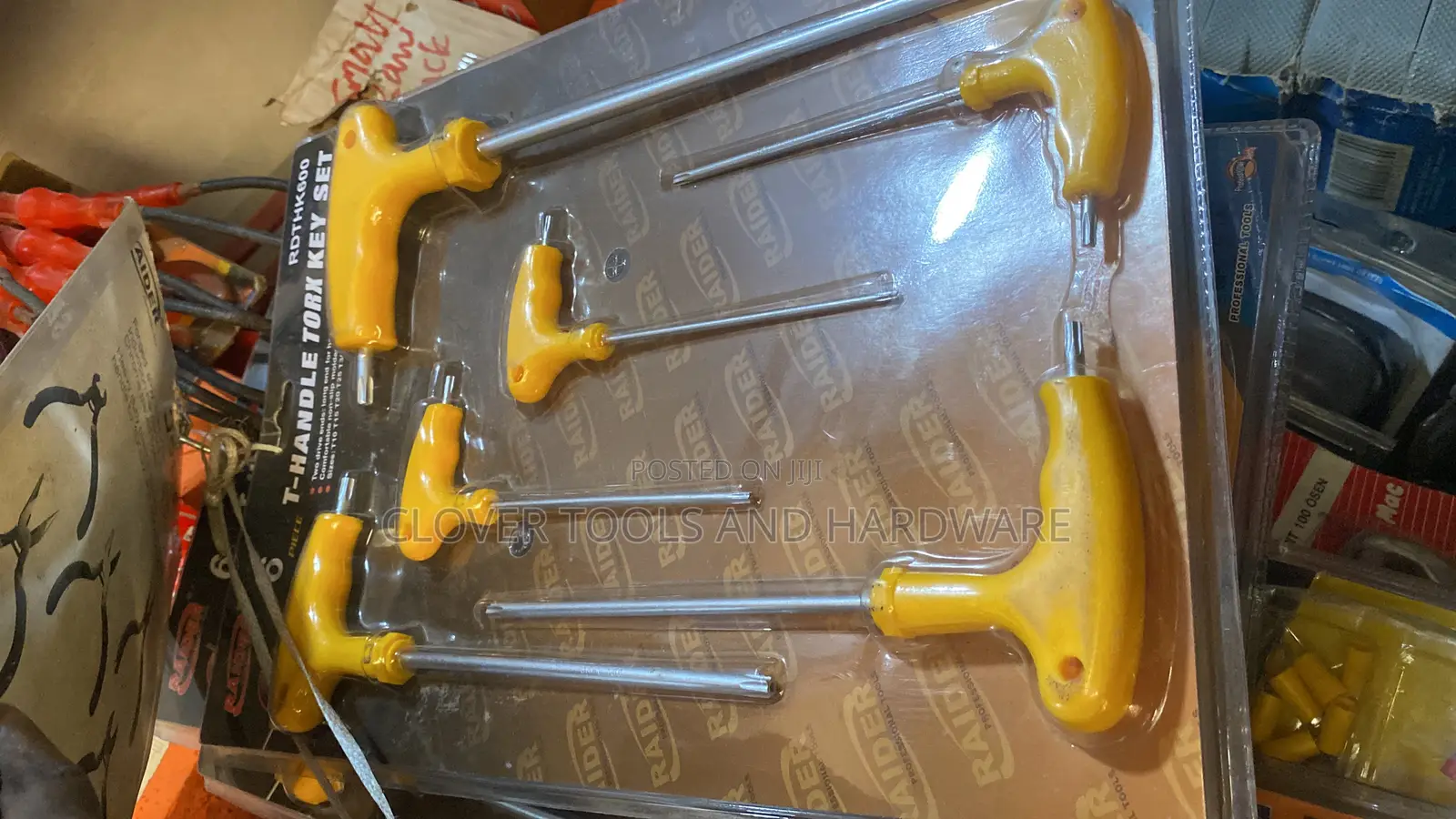 7pcs T-Handle Hex / Torx Key Set