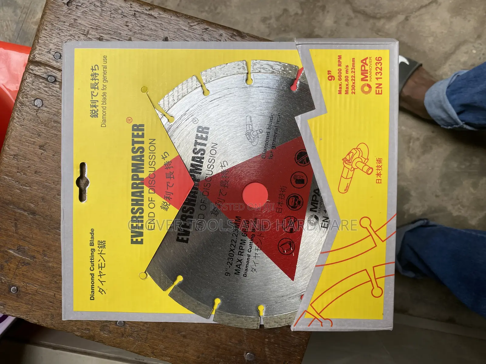 EVERSHARPMASTER Diamond Cutting Blade/ Disc 9” 230mm