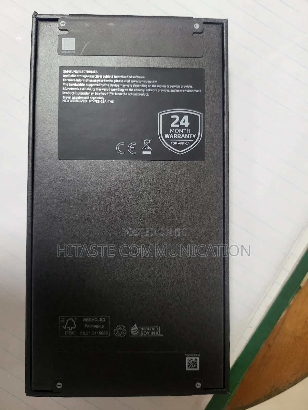 New Samsung Galaxy S25 Ultra 256 GB Black