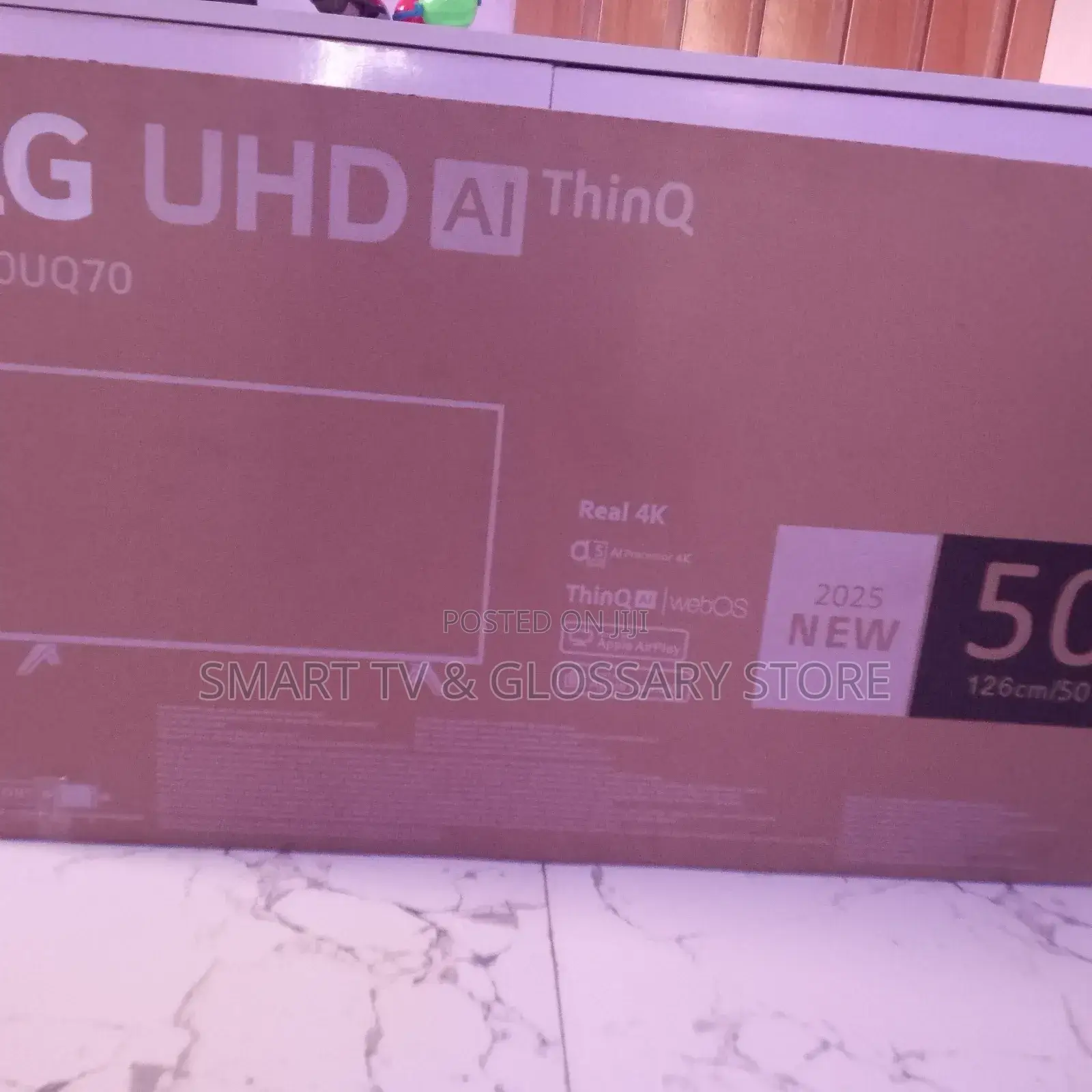 50 Inches LG With Building Showcasing App