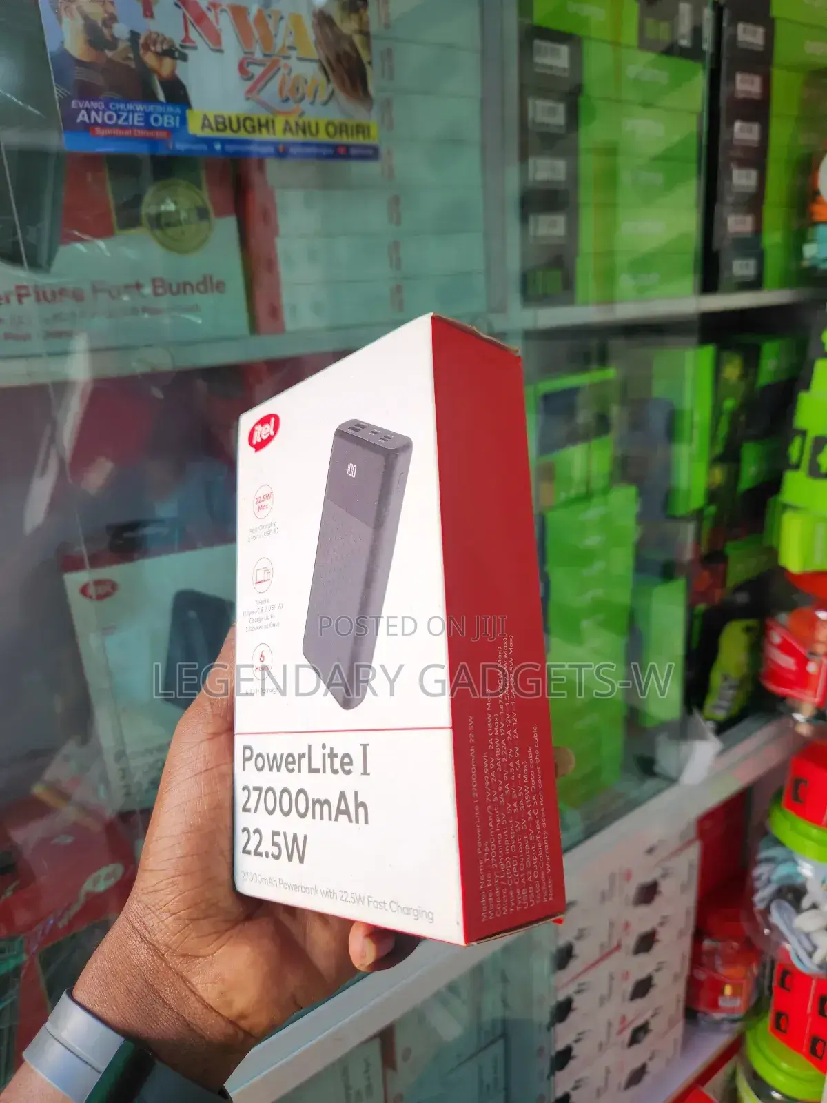Itel Powerlite 27,000mah Powebank
