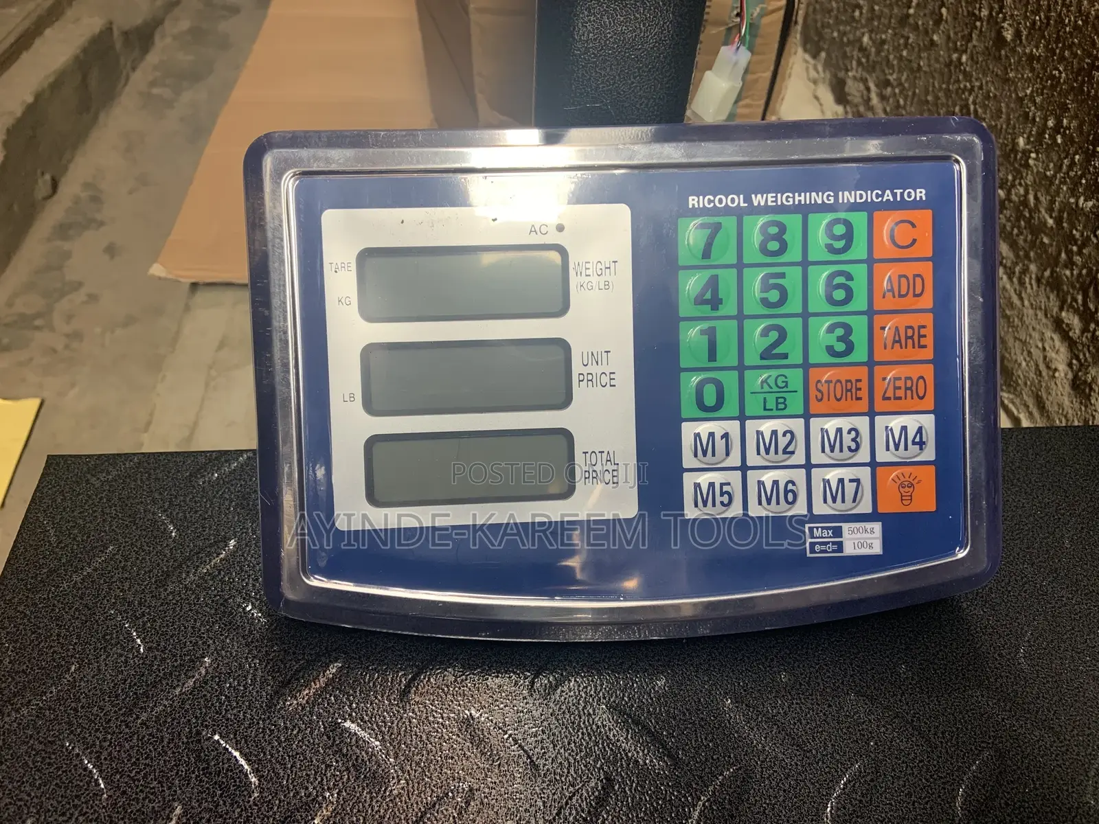 Digital Platform Scale 500KG