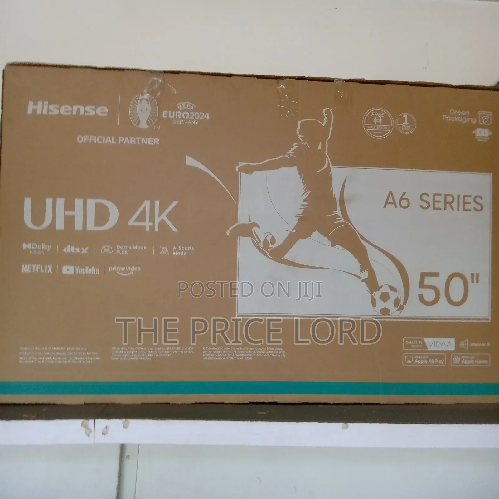 Hisense 50 Smart Tv A6n
