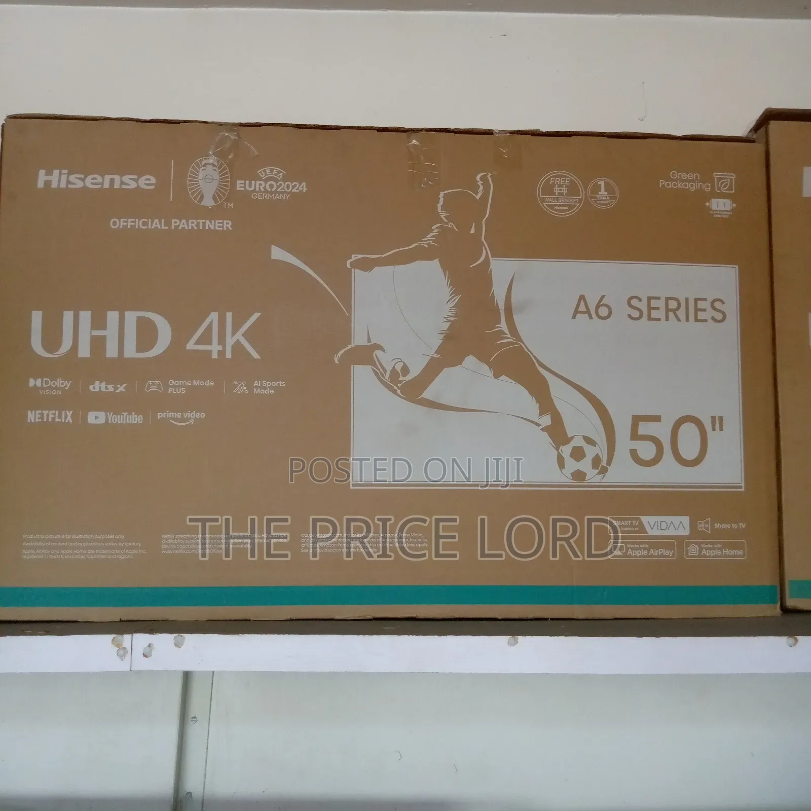 Hisense 50 Smart Tv A6n