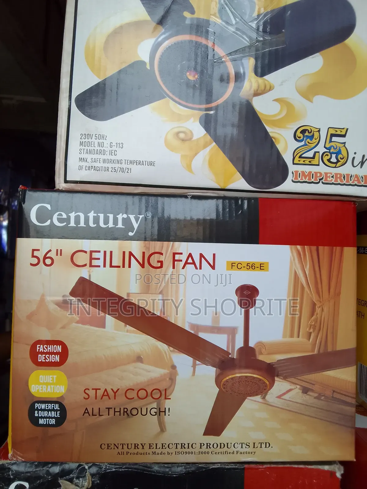 Century 56" Ceiling Fan