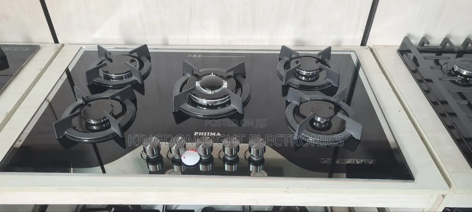 Phima 5 Burners Inbuilt Gas Cooker 60x90cm 100% Copper