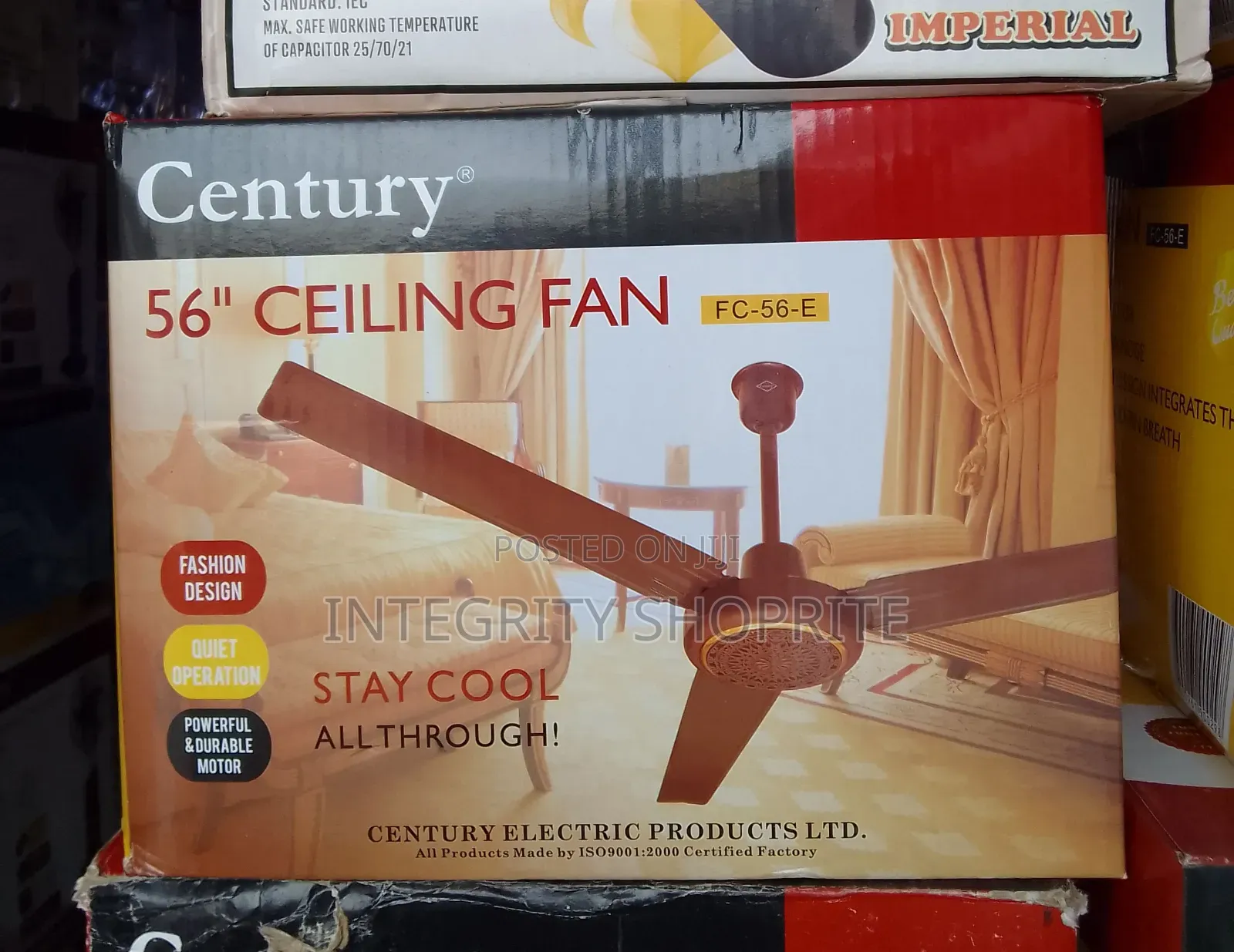 Century 56" Ceiling Fan