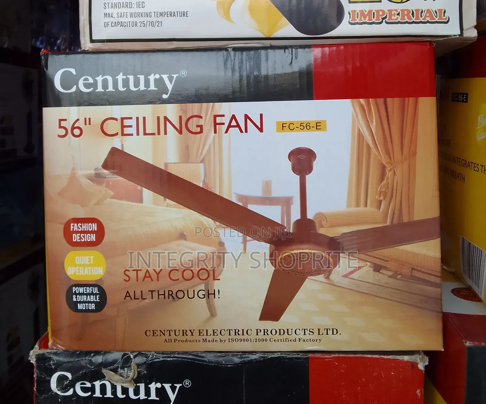 Century 56" Ceiling Fan