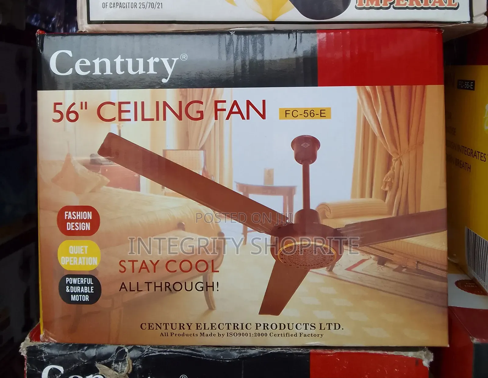 Century 56" Ceiling Fan