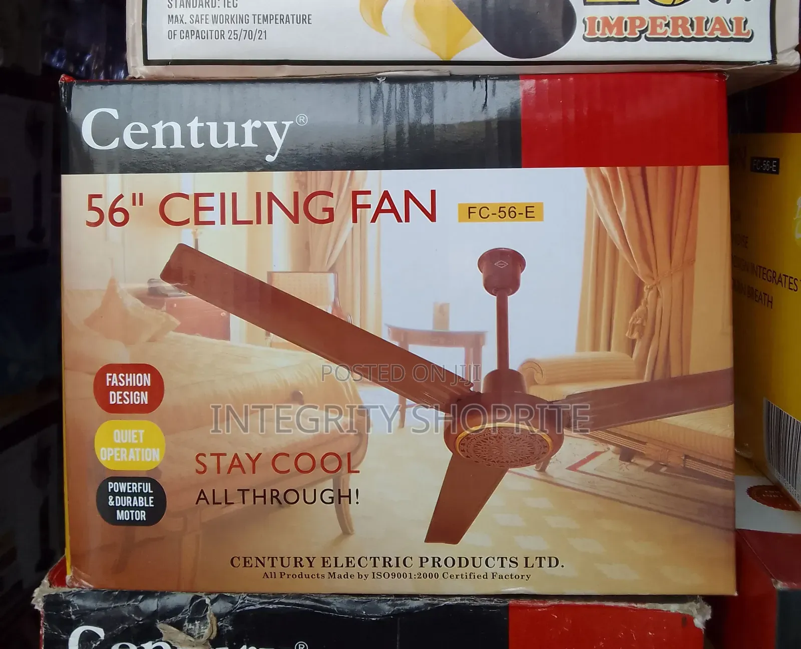 Century 56" Ceiling Fan